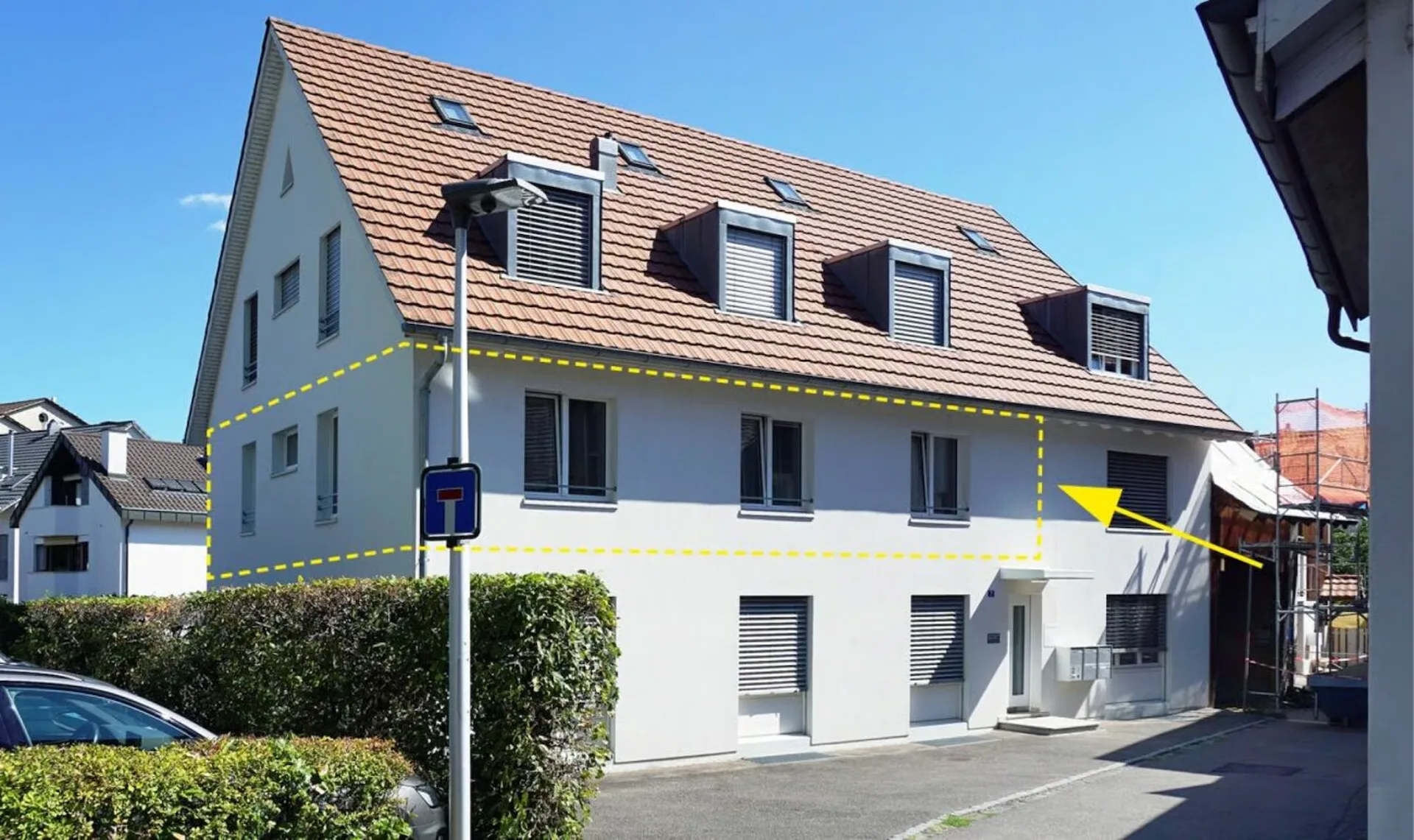 Hochwertig sanierte 4,5-Zimmer-Wohnung mit grosser Loggia, Garage und zusätzlichem Abstellplatz