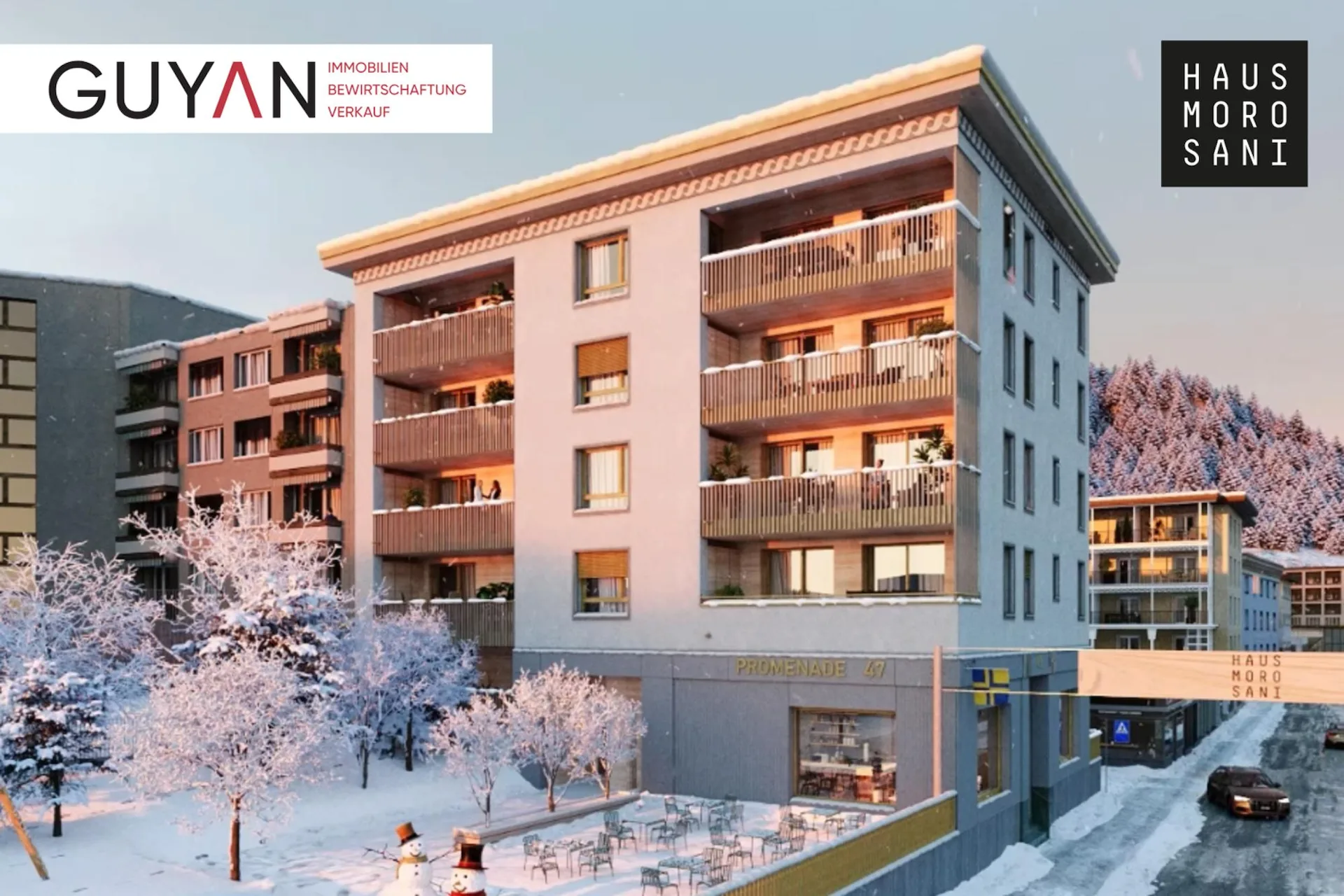 4 1/2-ZW NEUBAU HAUS MOROSANI, NR. 3.02 (Zweitwohnung)