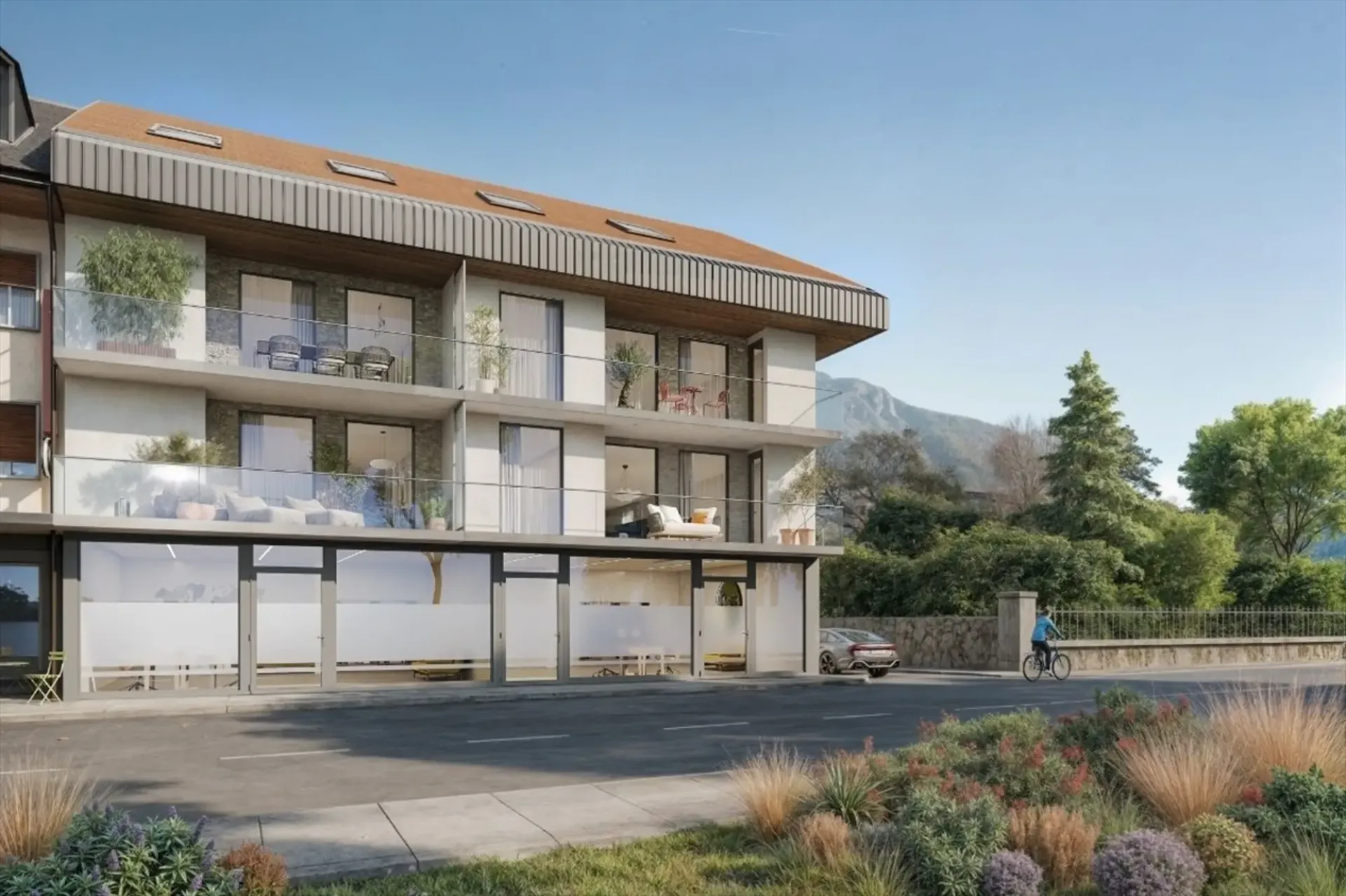 Lot A4 - Appartamento nuovo di 3.5 locali al 1° piano, a due passi dal lago - Progetto Gran'Rive - In vendita a Villeneuve