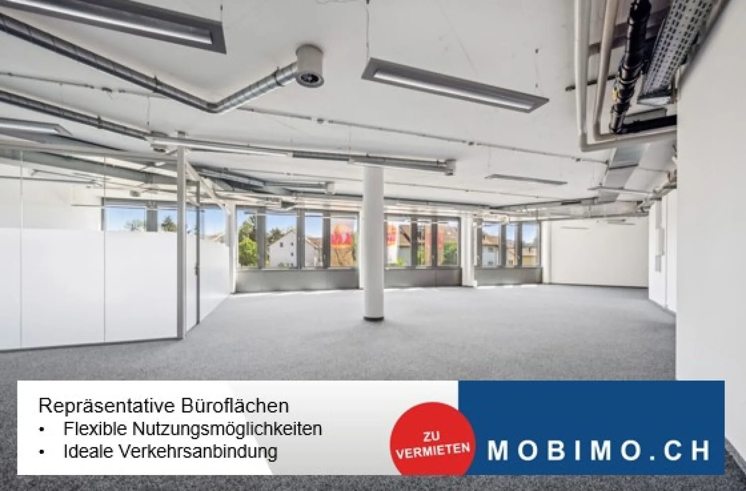 Zürichstrasse 72: Bürofläche mit 174 m²