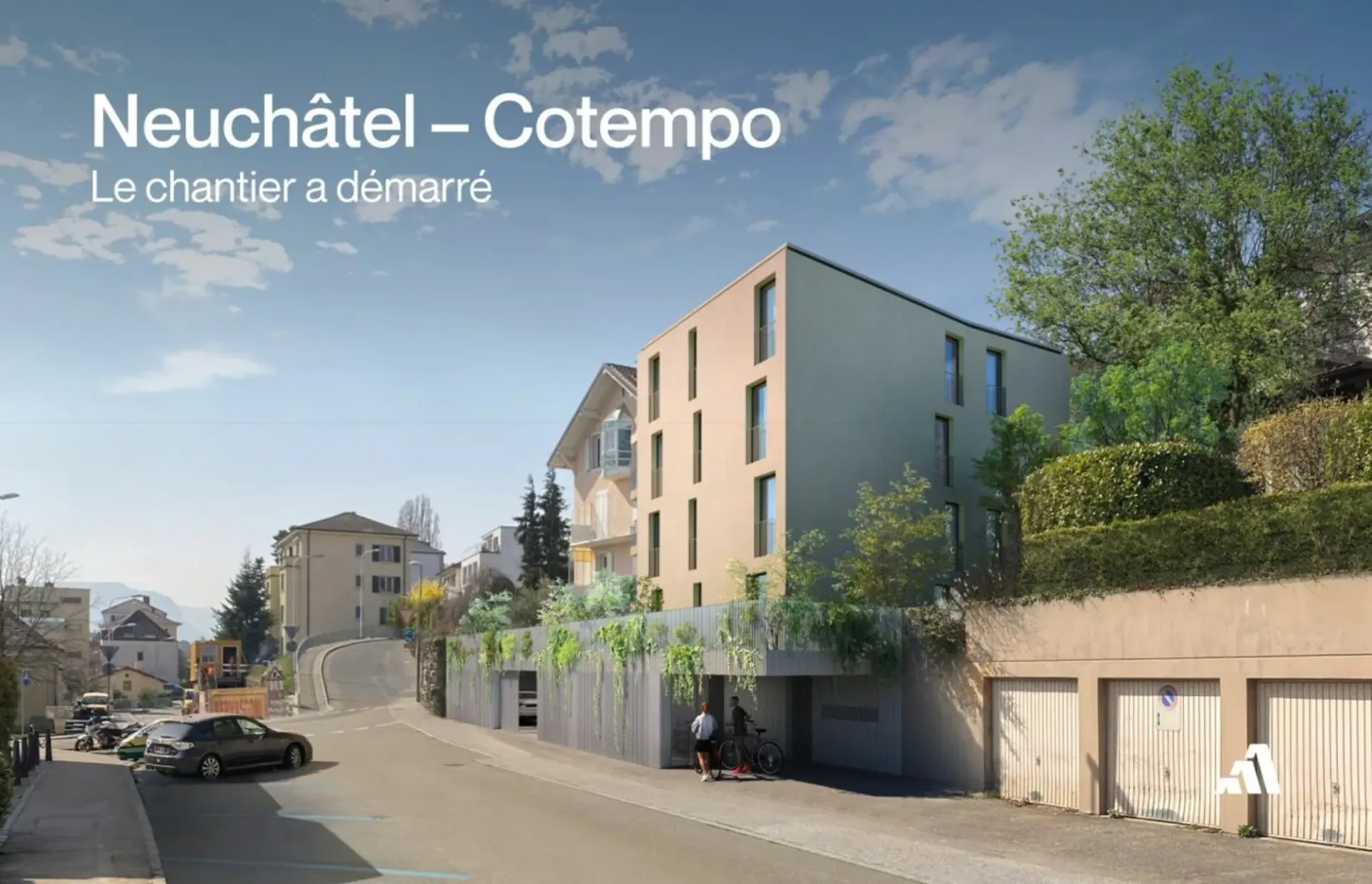Résidence Cotempo: 5,5-Zimmer-Wohnung im Erdgeschoss - Lot A