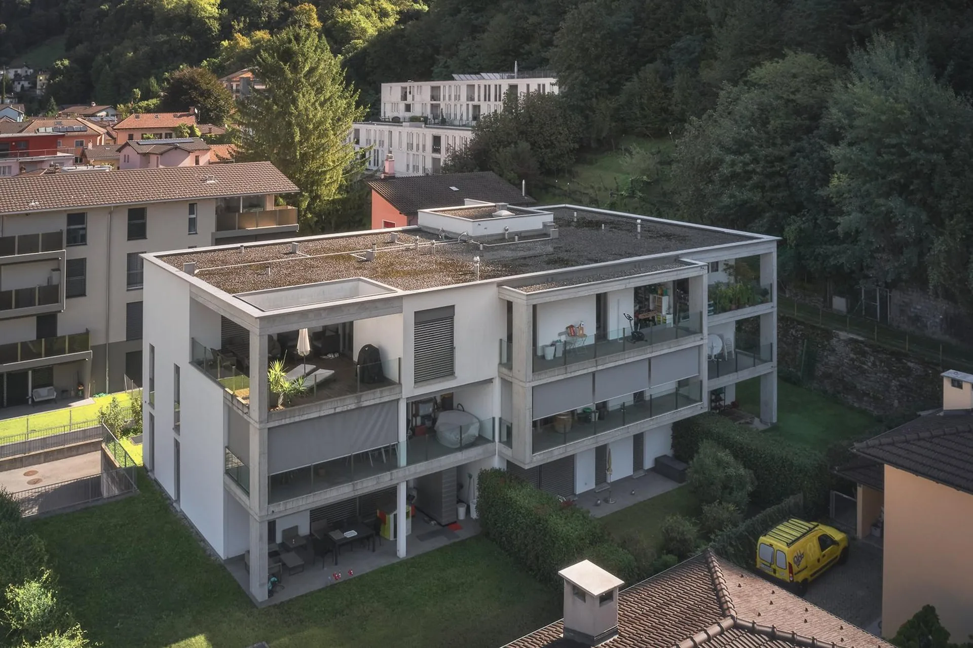 Moderne 5.5-Zimmer-Dachwohnung in Giubiasco zur Miete