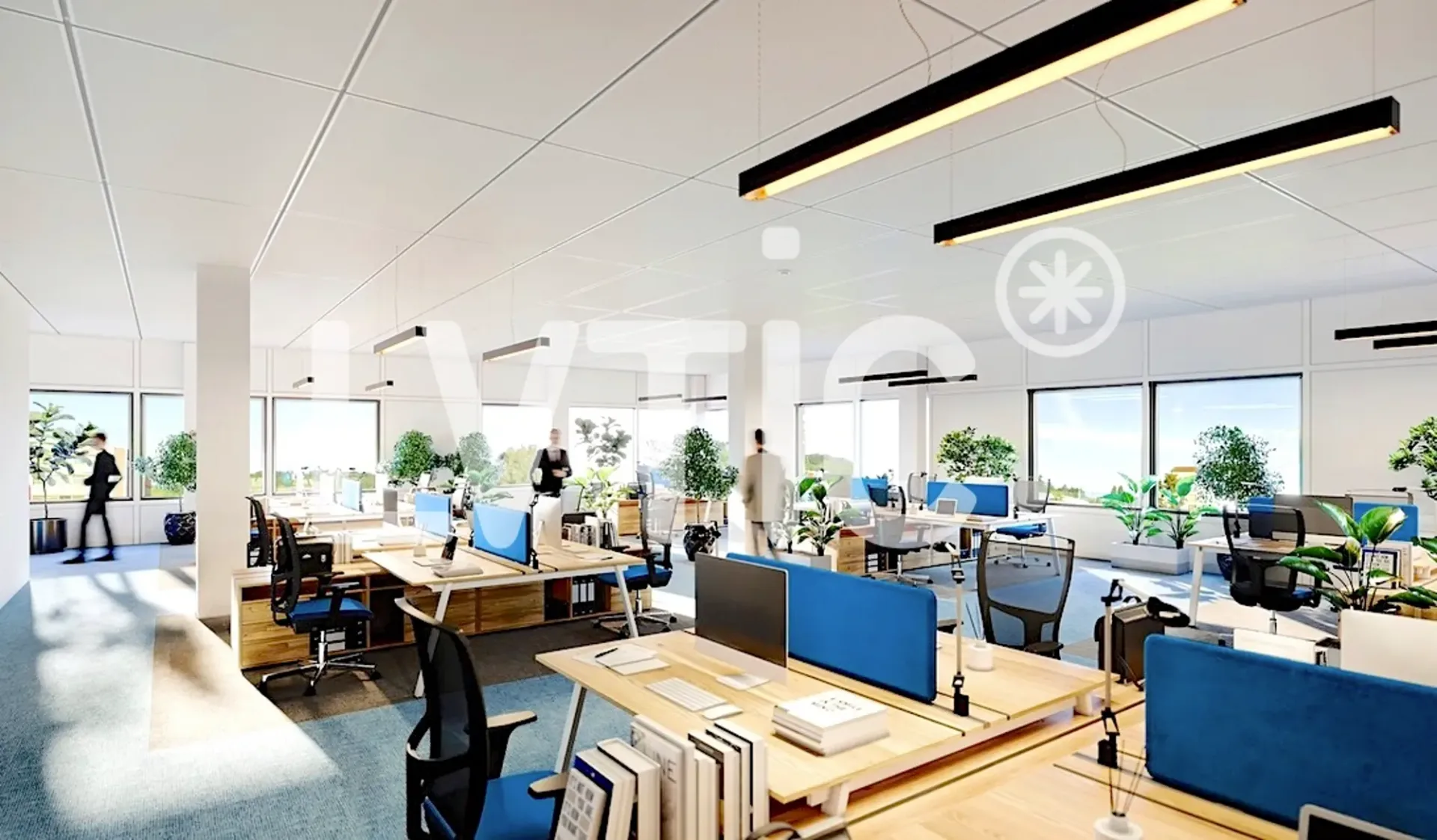 Bureaux de 1400 m2 divisibles à louer à Bussigny - Lausanne