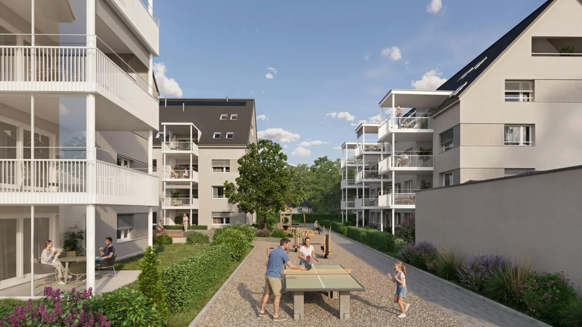 Charmante 3.5-Zimmer-Dachwohnung mit sonnigem Balkon