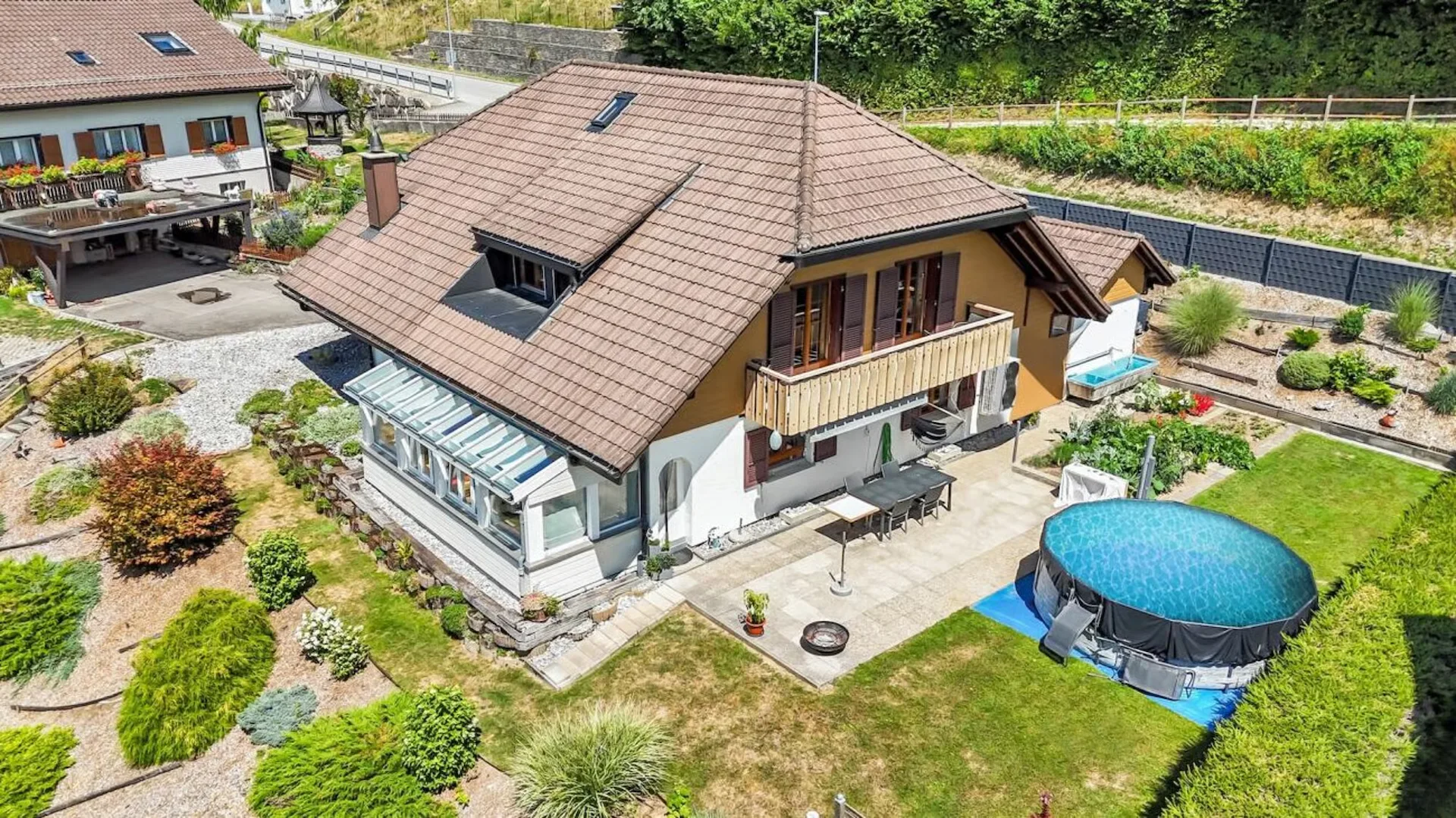 Maison individuelle détachée avec terrain attenant dans un excellent emplacement