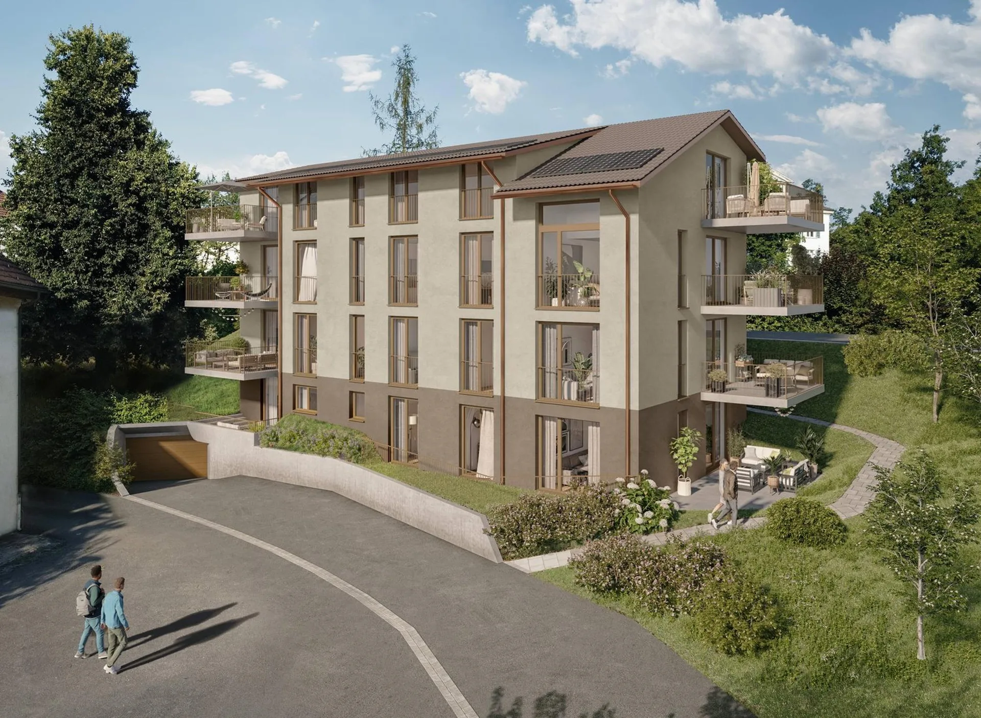 NEUBAU - gemütliche 5.5-Zi-Mais.-Whg.