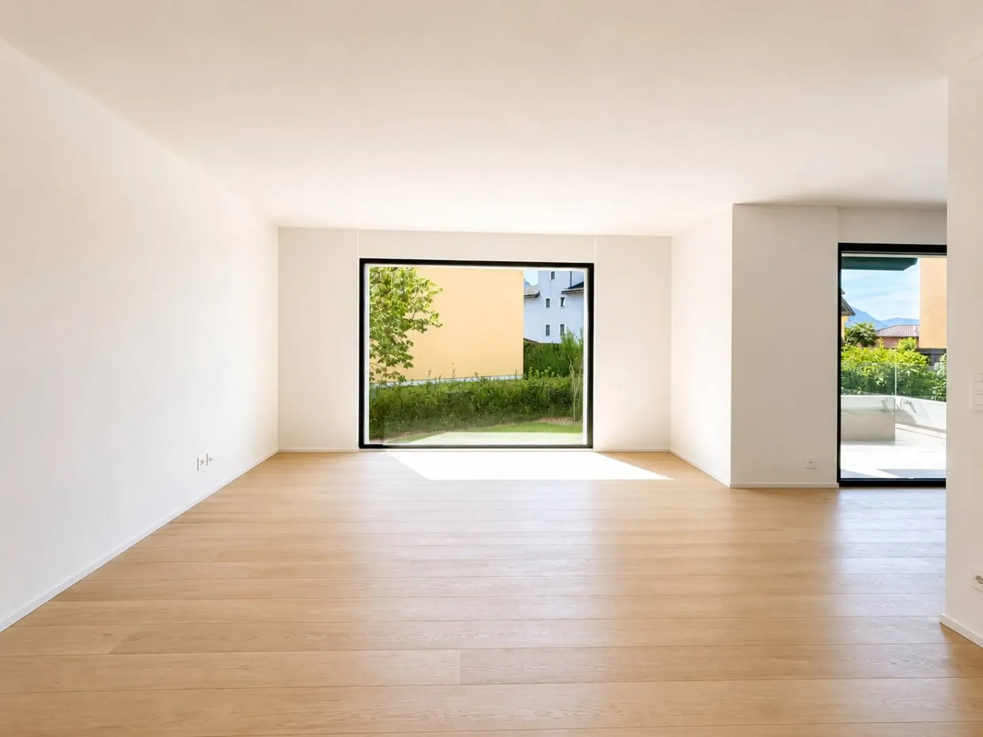 Elegante appartamento con giardino privato.