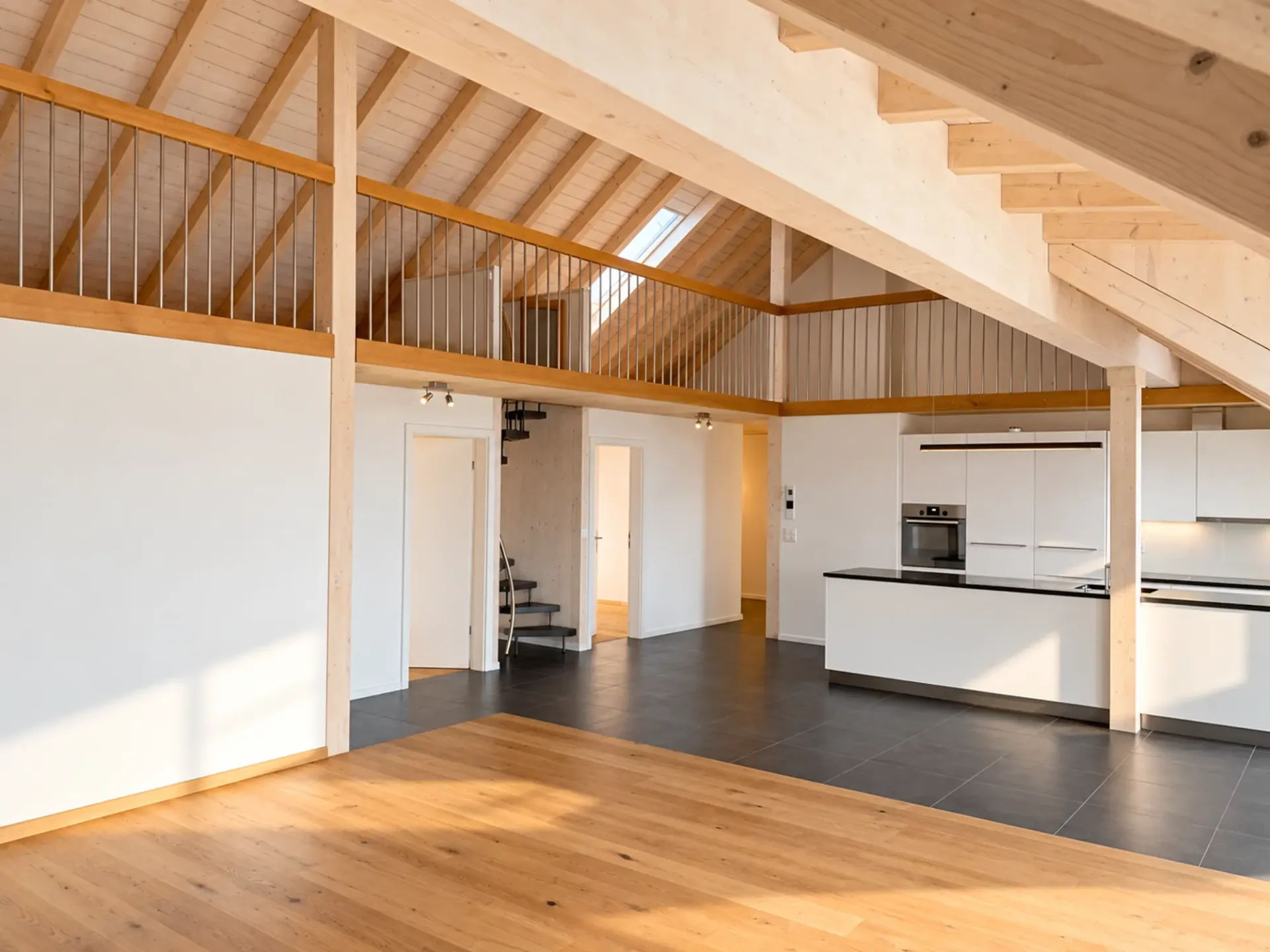 Wohnen mit Weitblick – 4.5-Zimmer-Dachwohnung mit Galerie