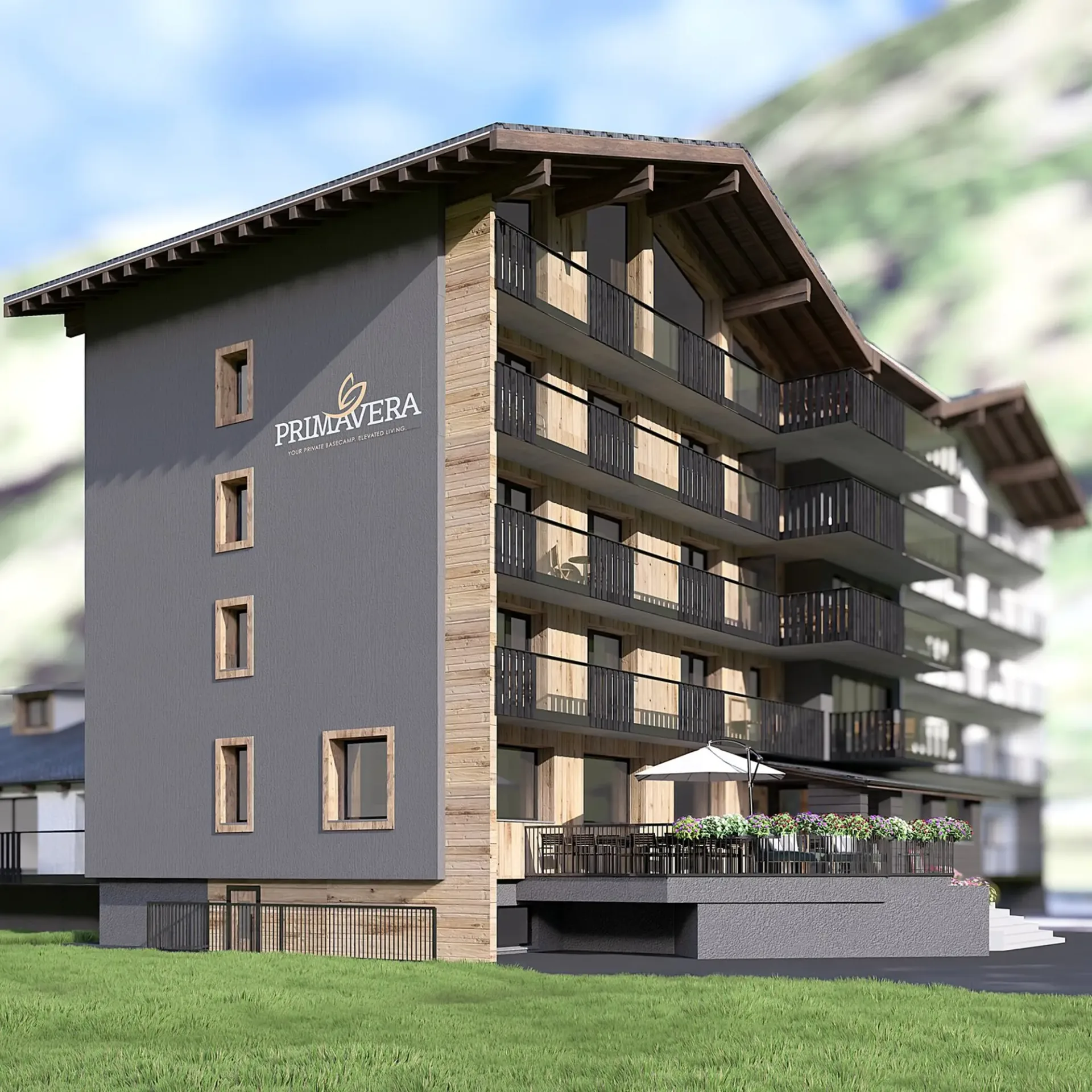 Maisonette 4,5 pièces en gestion de seconde résidence à Saas-Grund – Construction neuve 2026 | WHG P1