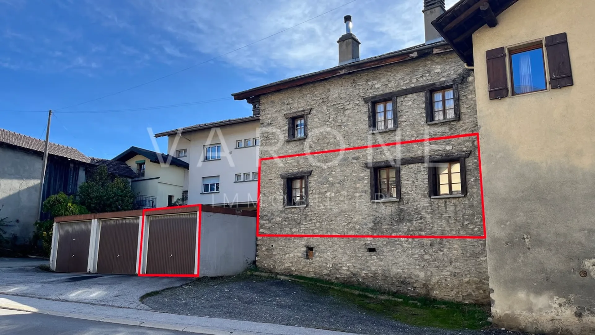 Zu verkaufen - 2.5-Zimmer-Wohnung im Herzen des Dorfes Roumaz/Savièse