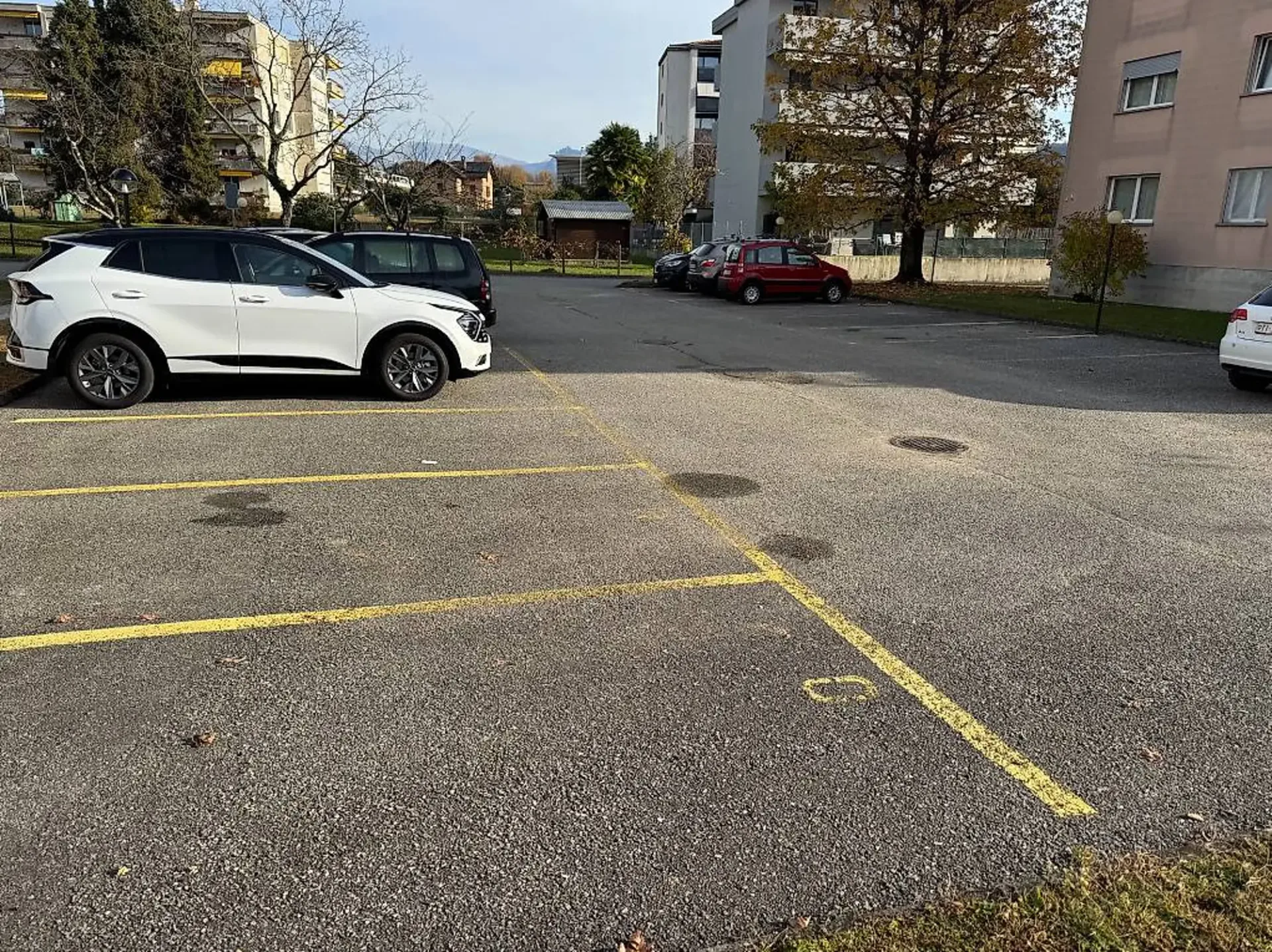 Parkplätze in Caslano zu vermieten