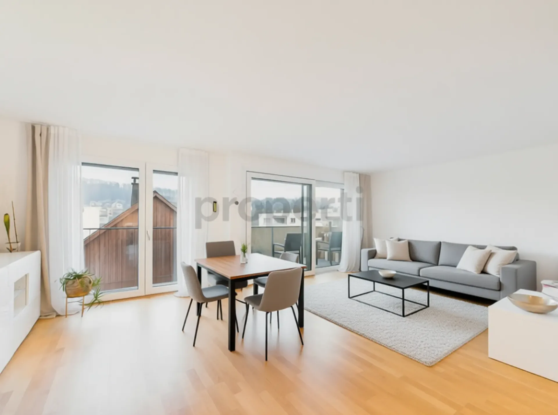 Helle 2.5-Zimmer-Attikawohnung mit Balkon in Wetzikon