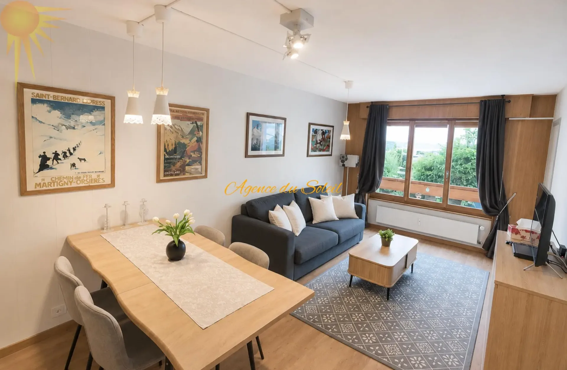 À louer (au mois): Très cosy appartement de 3.5 pièces à proximité du funiculaire !
