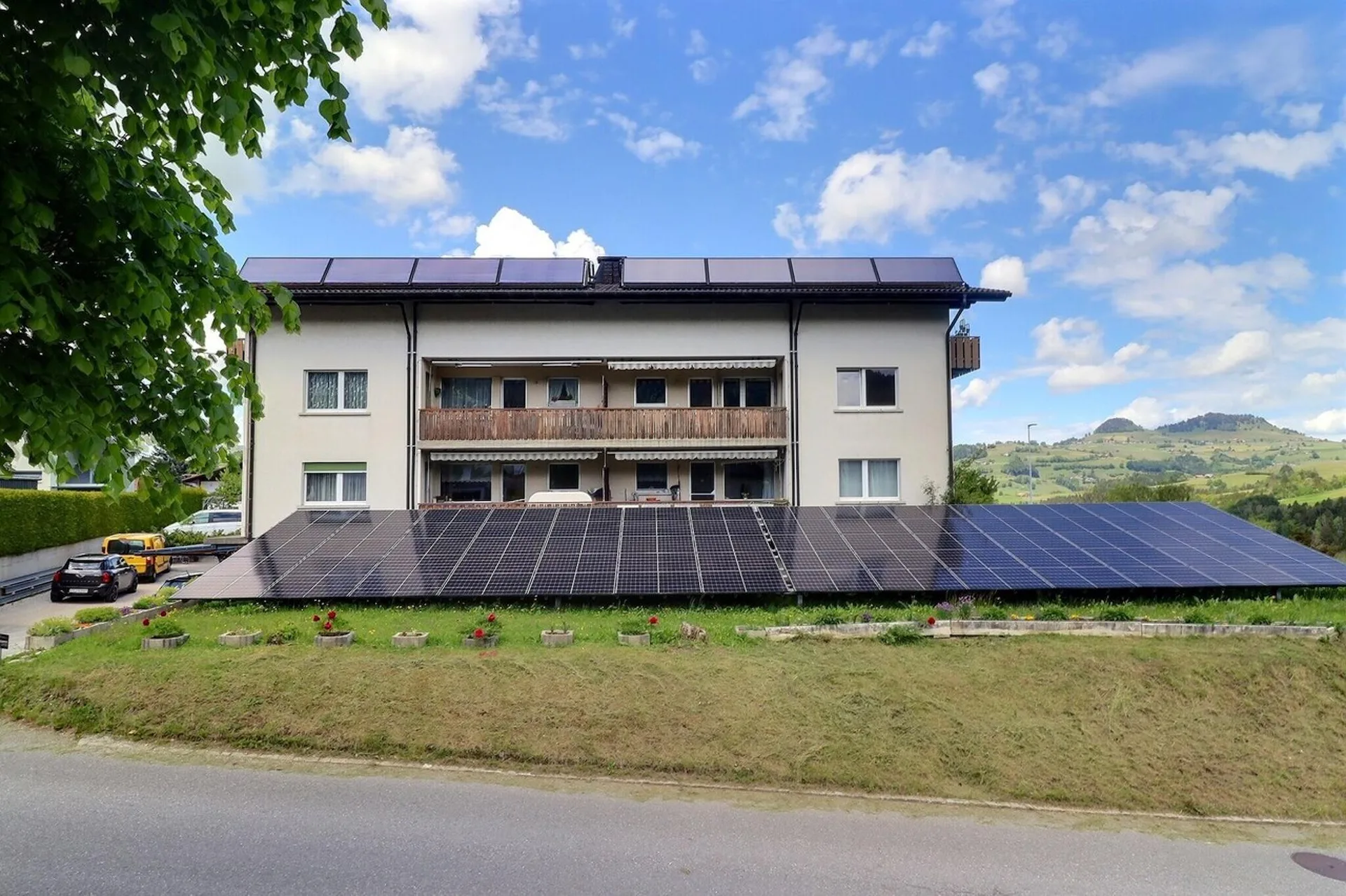 Charmante 4.5-Zimmer-Wohnung mit Balkon und Garage