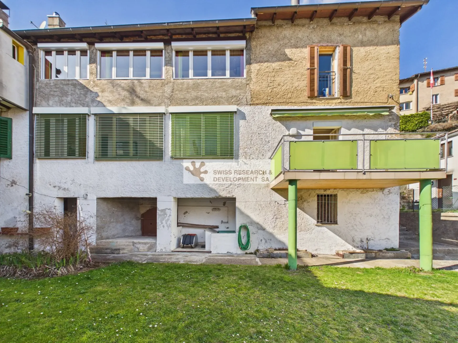 3.5 locali con giardino e grande potenziale di valorizzazione in Capriasca