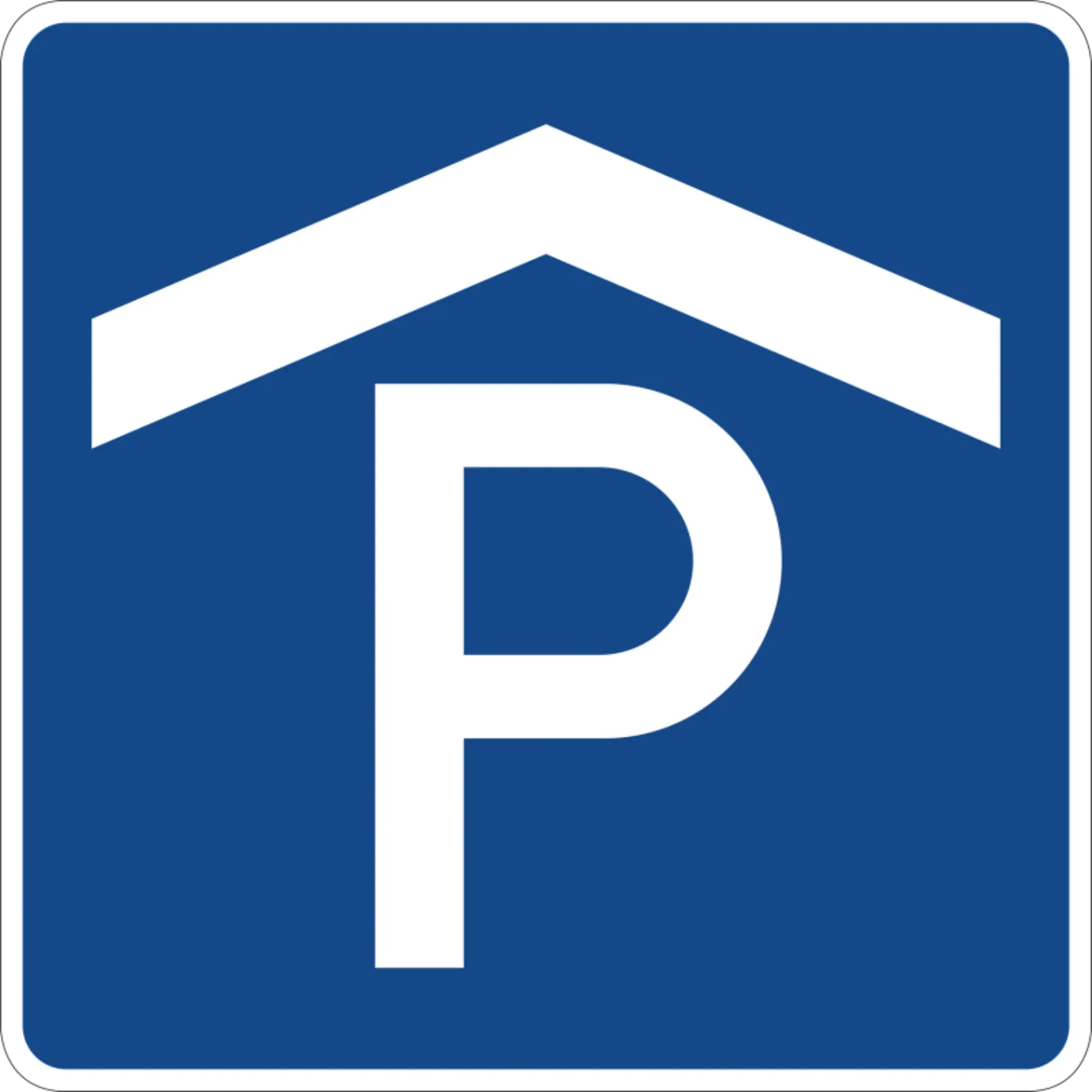 Parkplatz in Einstellhalle