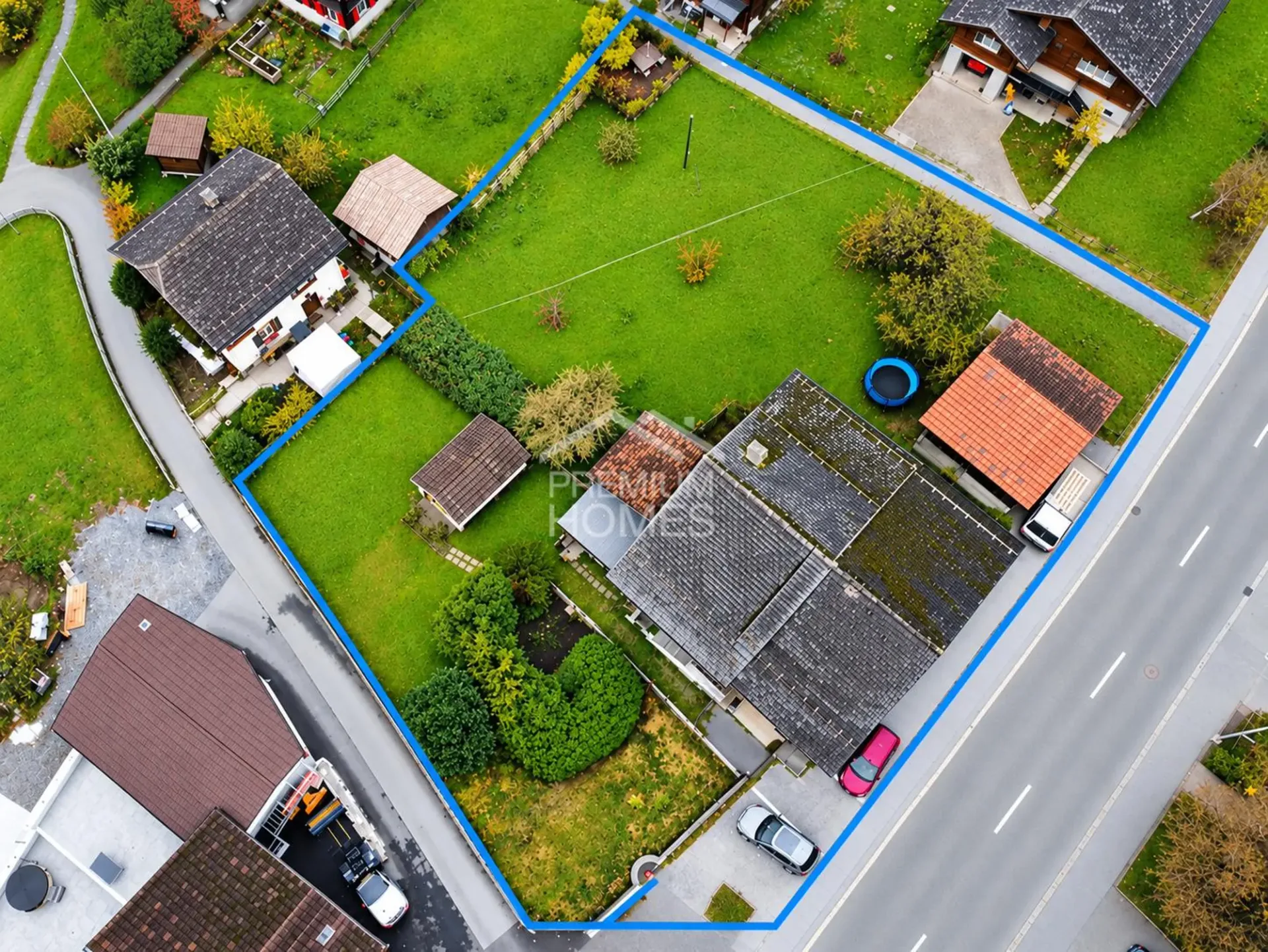 Attractive building land with great potential
