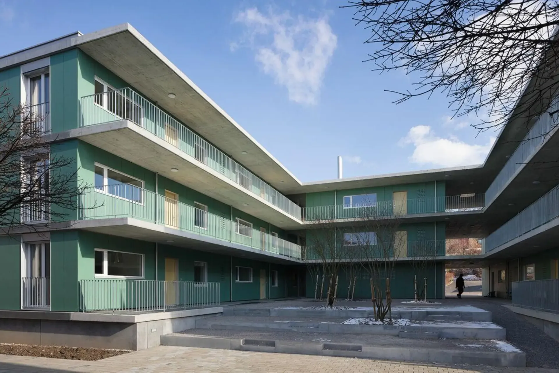 Modern wohnen mit Innenhof-Flair - 2.5-Zimmerwohnung in Ostermundigen