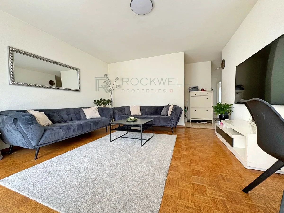 Yverdon centre - 3.5-room apartment with outdoor parking