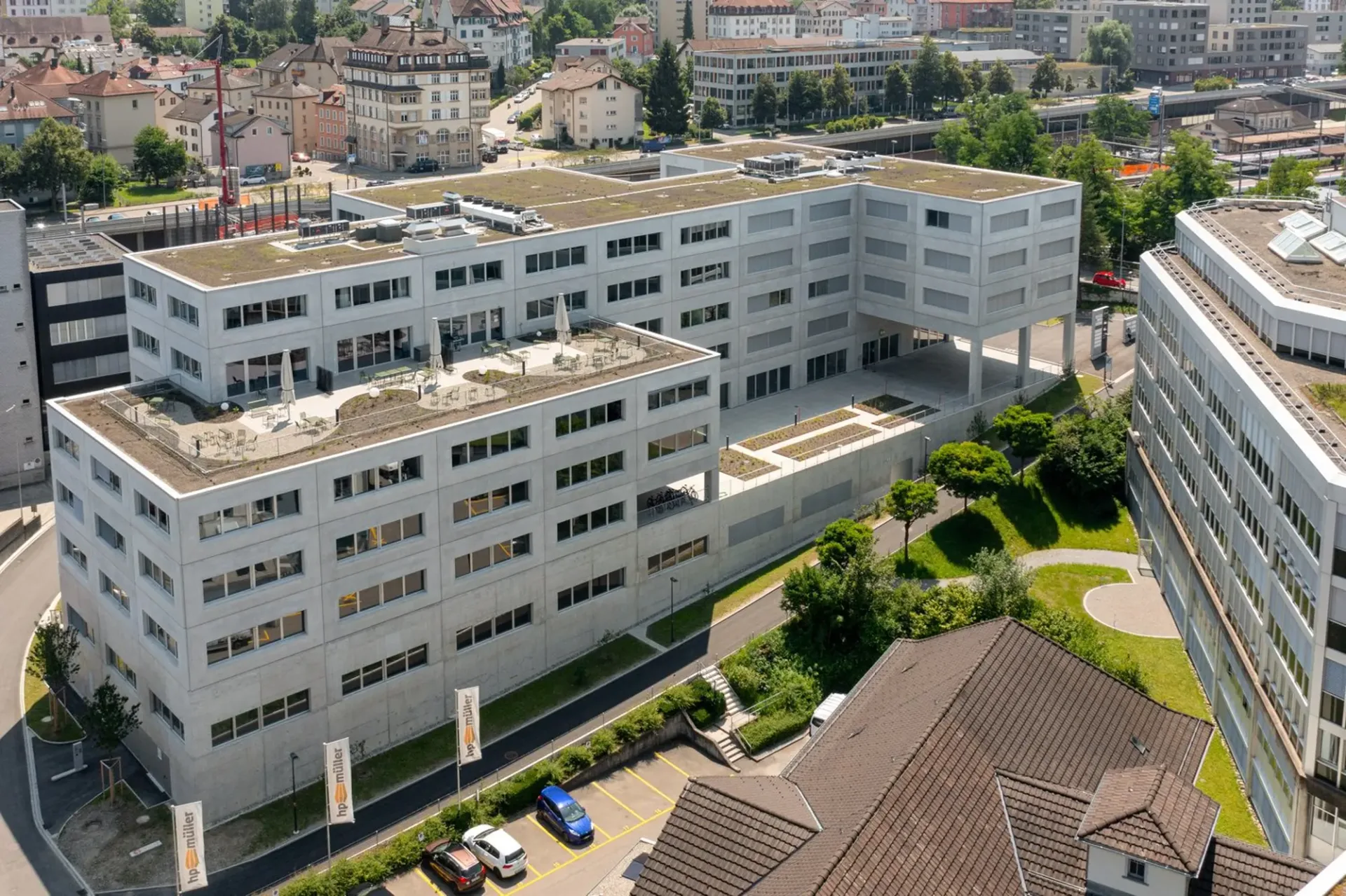 Wo Geschichte und moderne Architektur aufeinandertreffen - VIER WINKEL