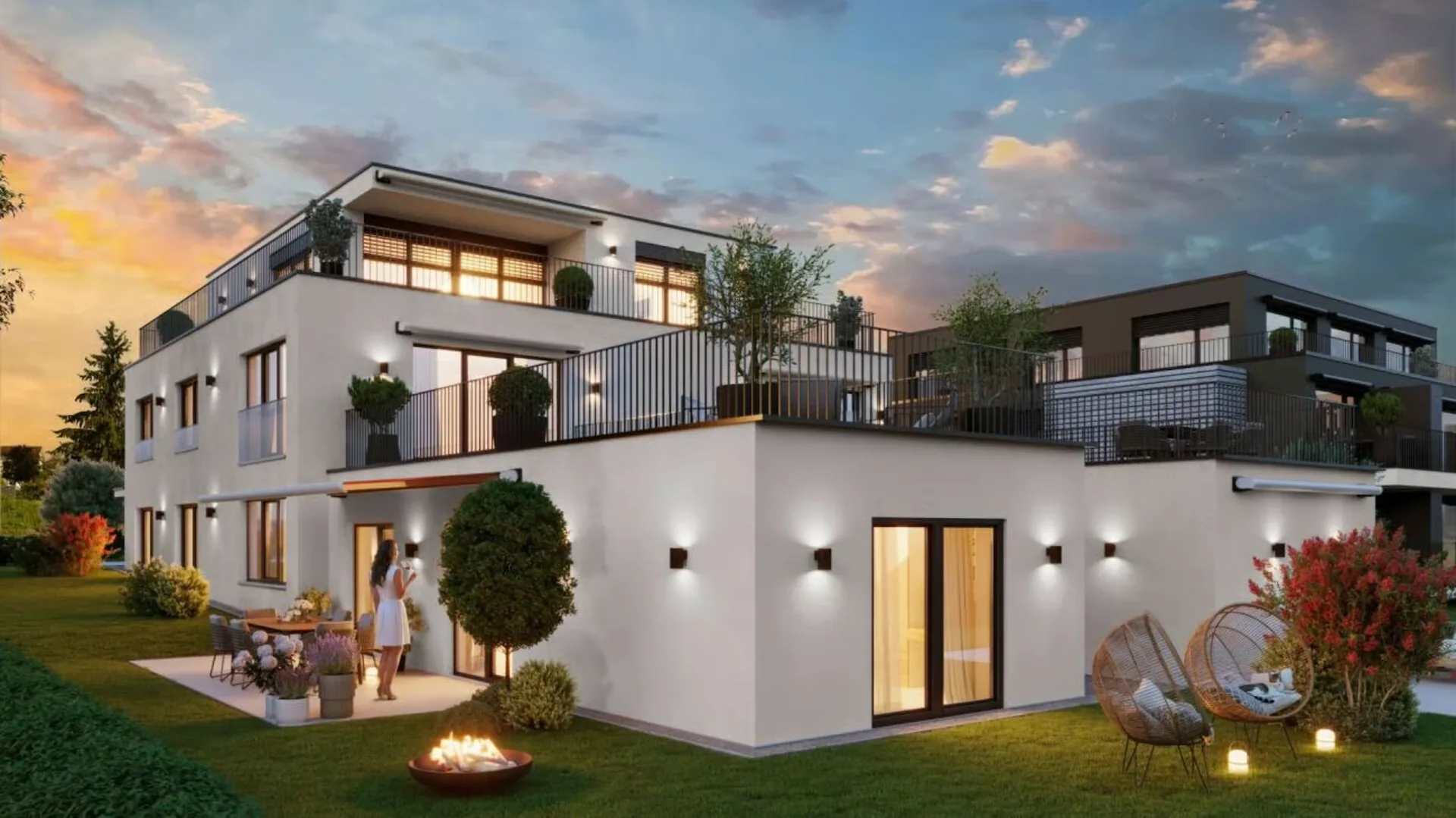 Progetto di costruzione nuovo 3.5 locali appartamento con giardino