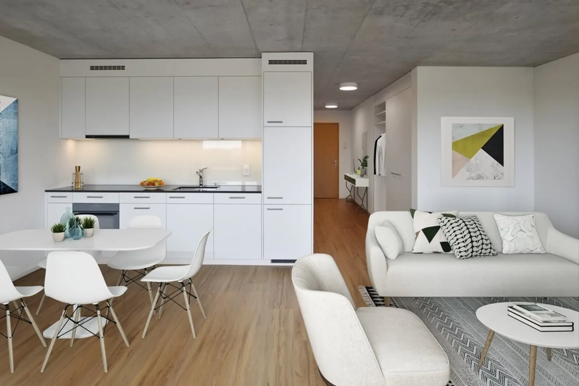 Moderne 2.5-Zimmerwohnung am Bahnhof Bümpliz Nord