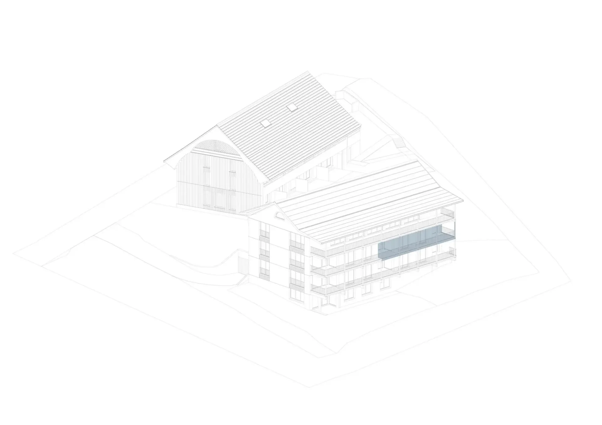 "Villigerscheune" 5.5 Zimmer Obergeschoss Wohnung