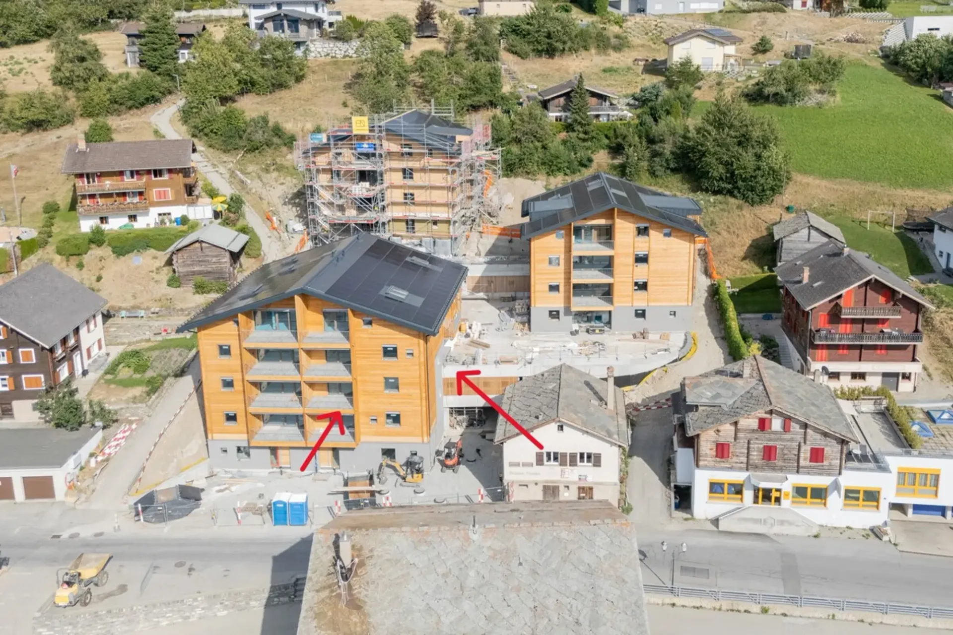 4.5-Zimmerwohnung zur Miete (Erstbezug): Neubau Hasol in Bürchen