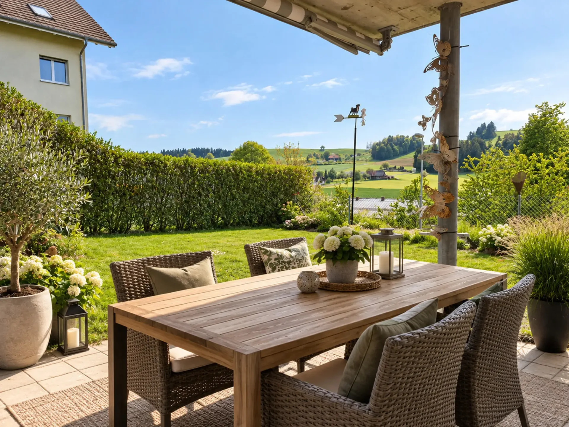 Grosszügige 3½-Zimmer-Gartenwohnung mit Hobbyraum