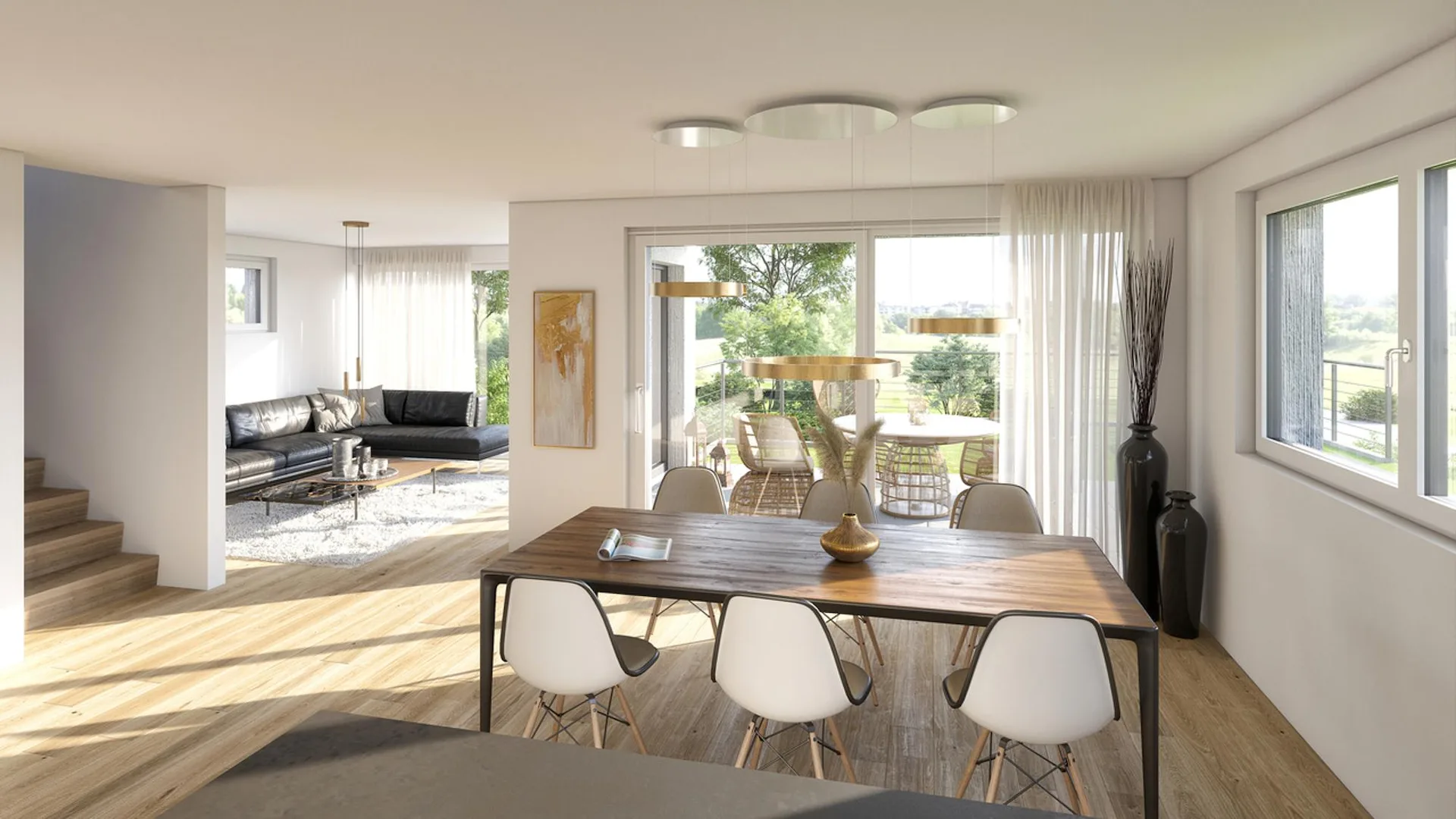 Neubauprojekt Oberdorfgasse mit vier Einfamilienhäusern (Haus B)