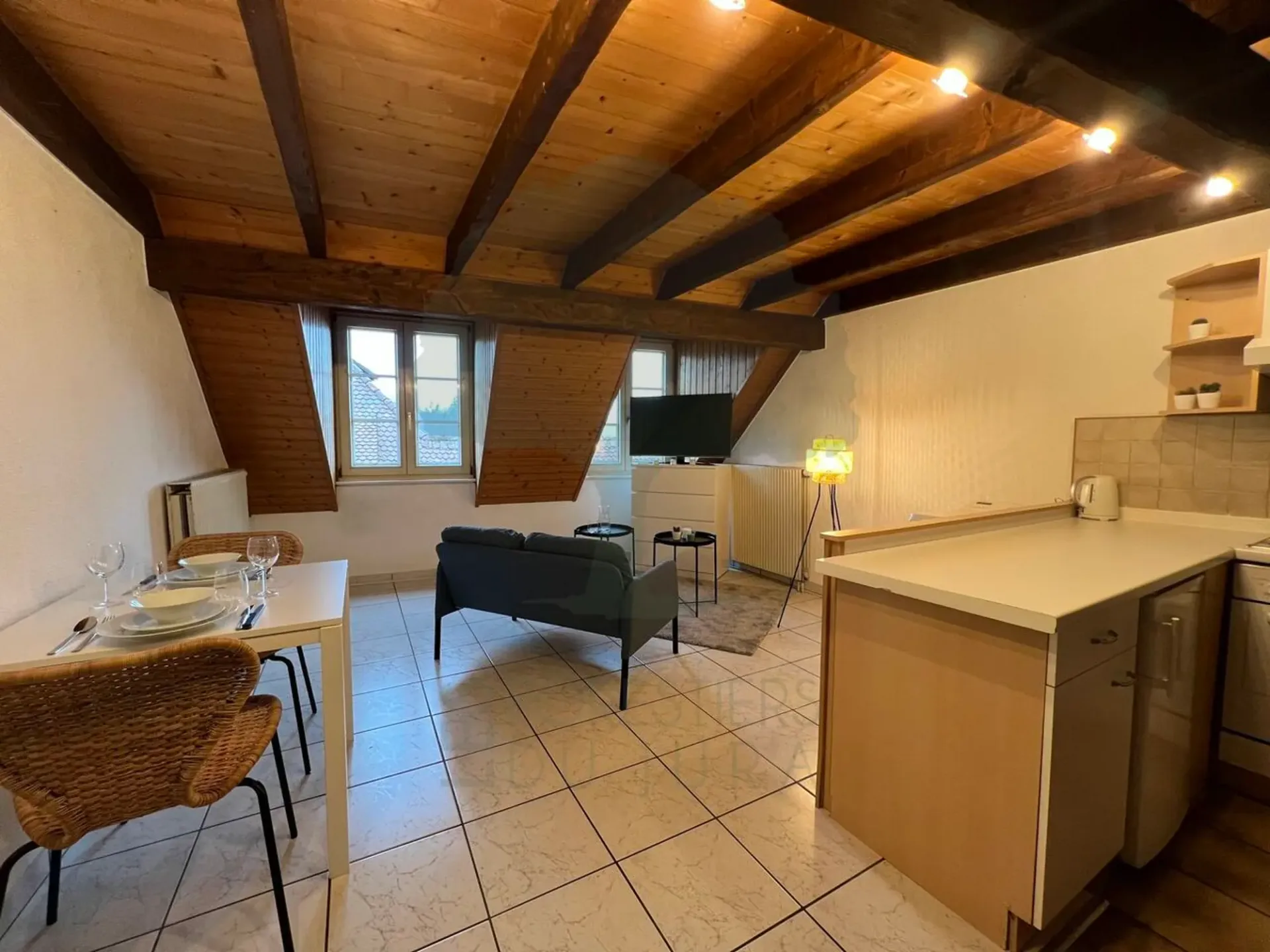 Charmantes Apartment mit Mezzanine in der Altstadt von Porrentruy