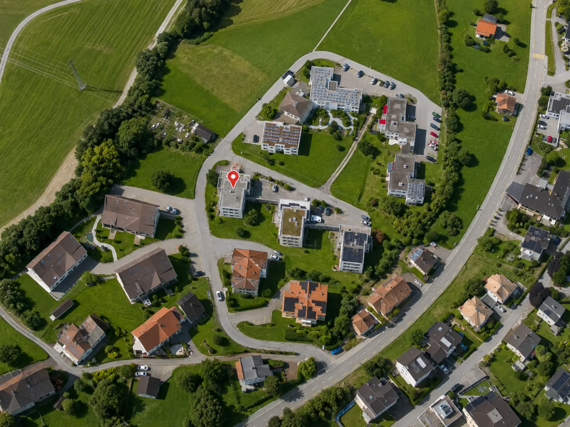 2-Zimmer-Wohnung mit Balkon in ruhiger Landlage – Grub SG