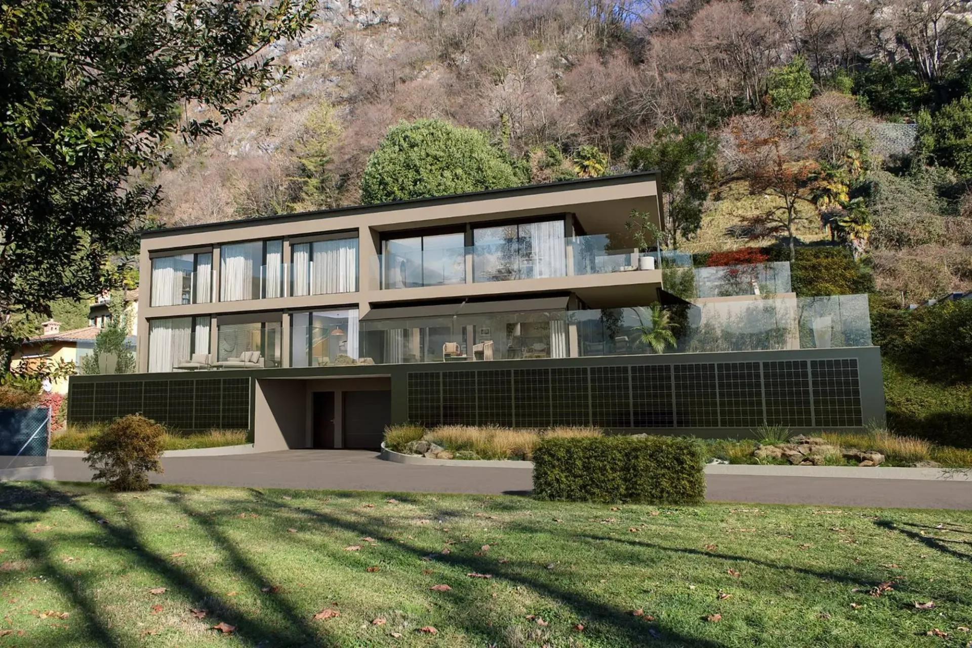 Figino, nuova residenza Casoro vista lago