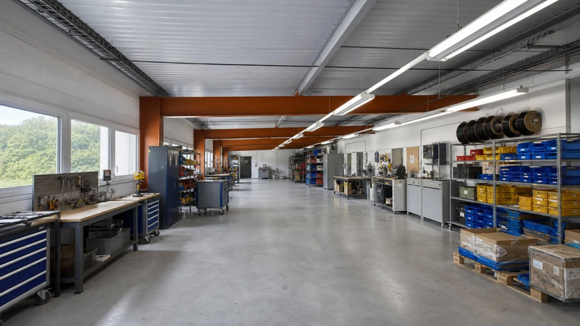 Fläche von Atelier-Showroom ideal in der Peripherie von Bussigny gelegen