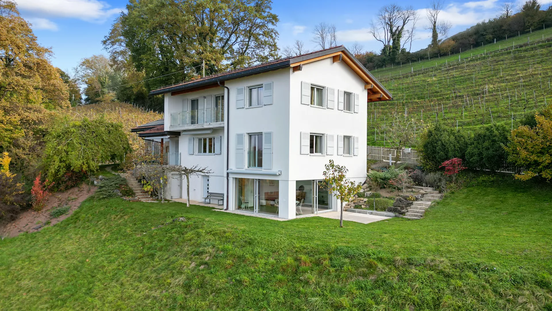 LUTRY - EINZIGARTIG! PRÄCHTIGE VILLA IM HERZEN DER WEINBERGE
