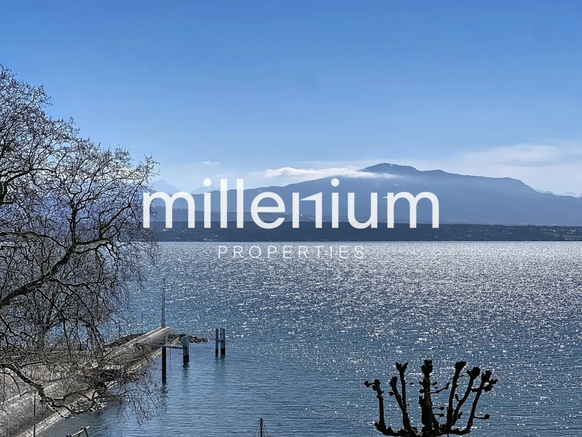 Prachtiges Duplex mit atemberaubendem Blick auf den See in Nyon