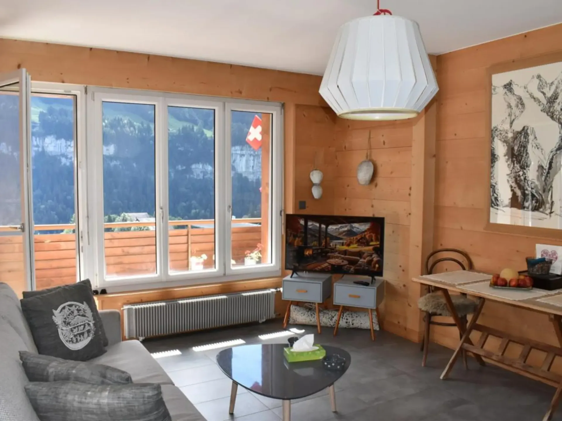 Champéry - Studio im Zentrum des Dorfes komplett renoviert