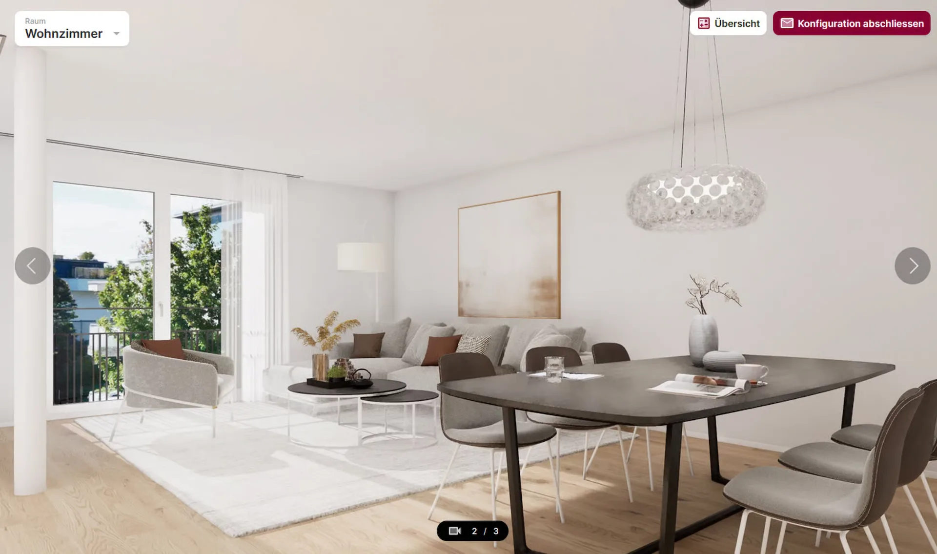 Erstbezug einer modernen 4.5‑Zimmer‑Wohnung mit Bergblick in Bolligen