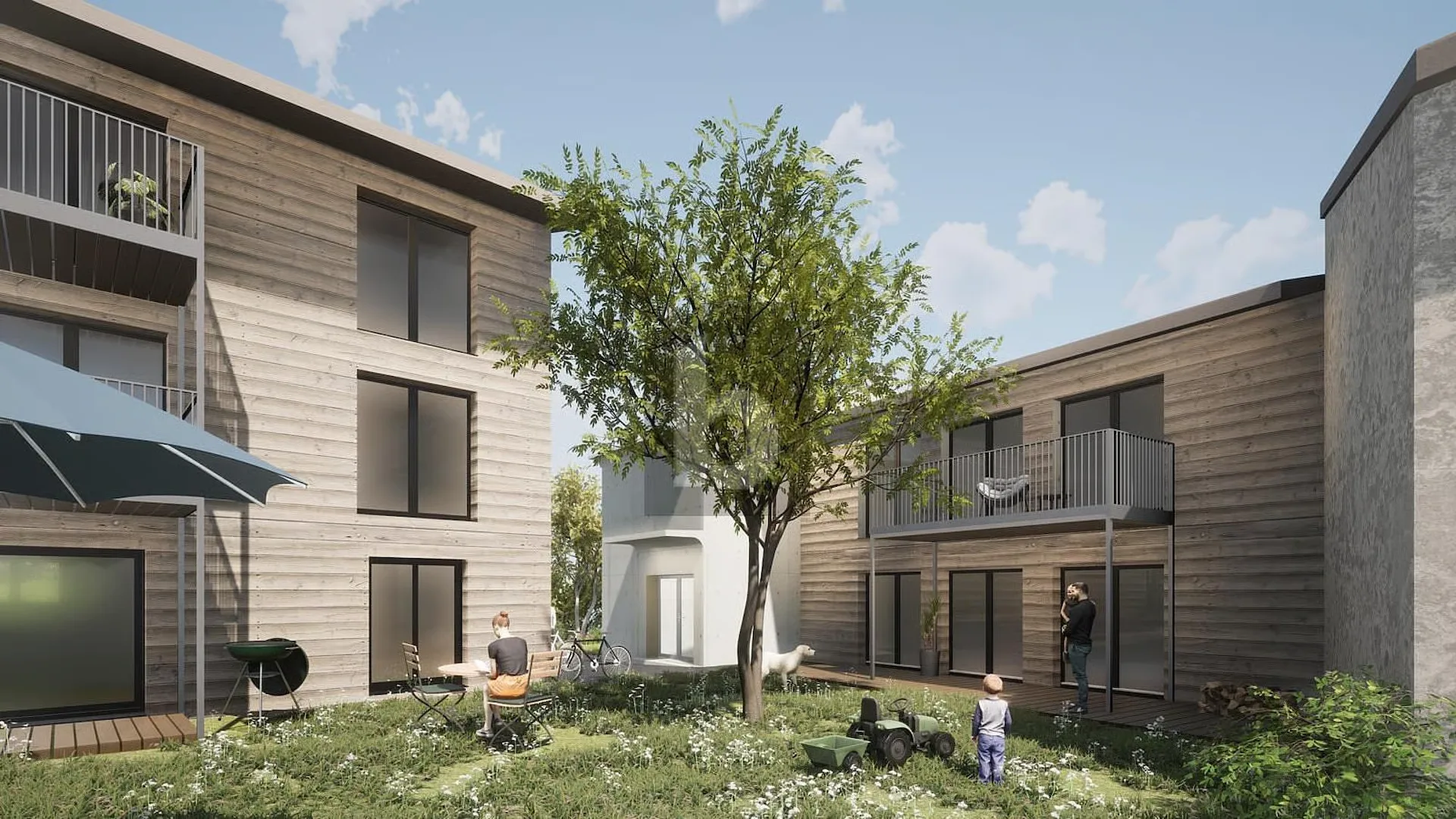 PROJECT OF 3 BUILDINGS WITH HIGH POTENTIAL