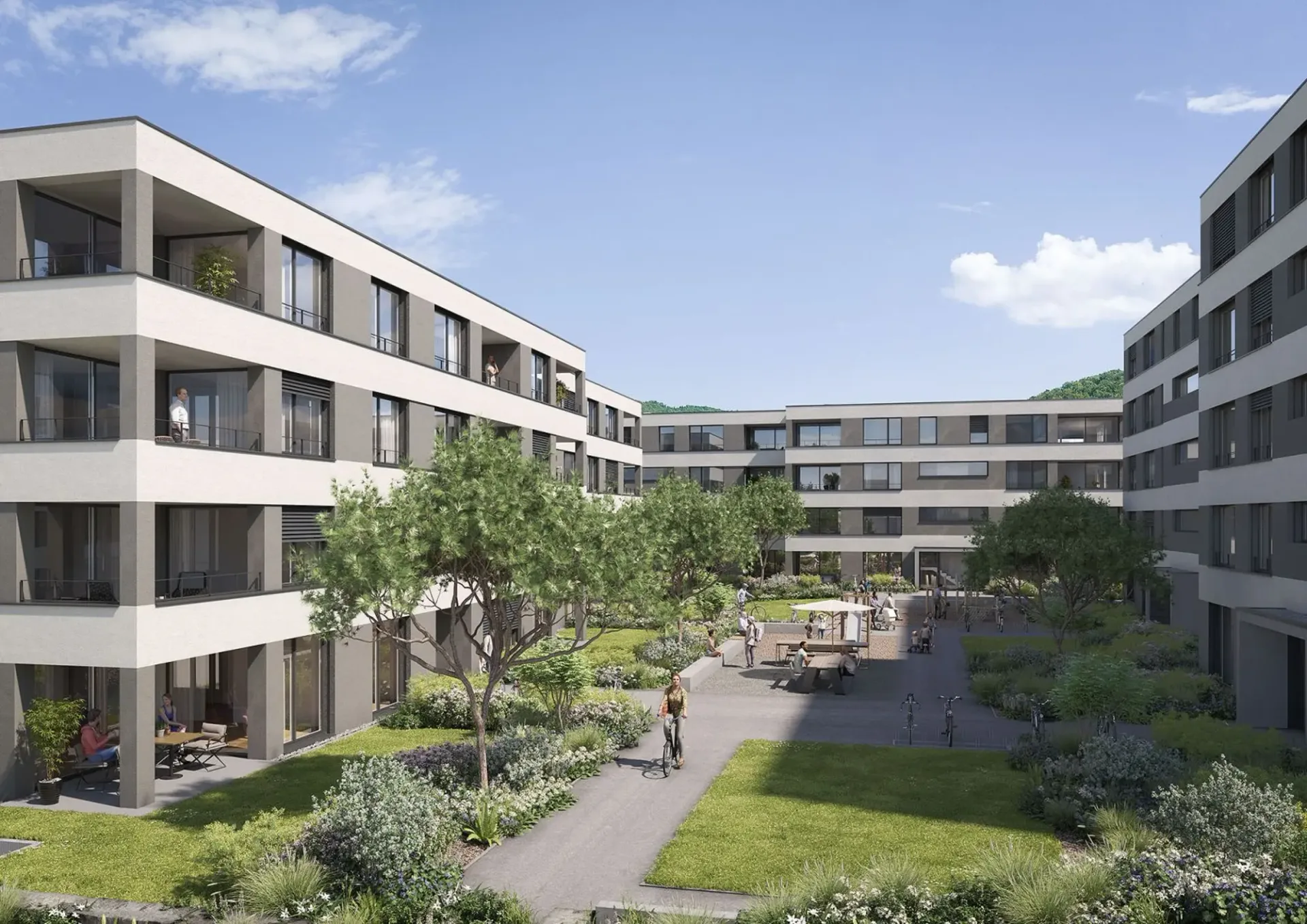 Sonnige 3.5-Zimmer-Wohnung am ruhiger Lage