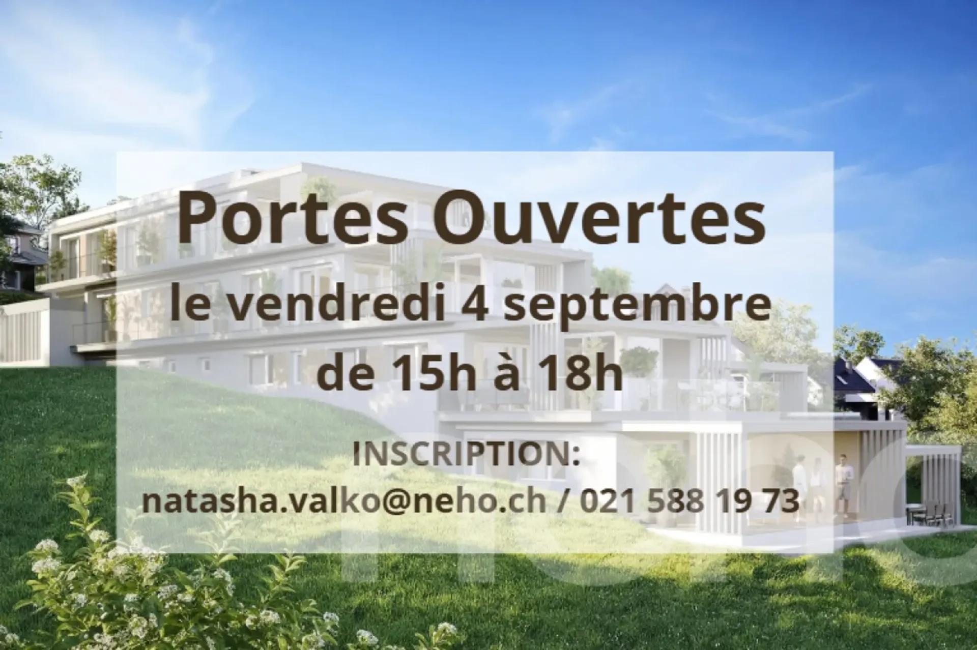 Splendide 4.5 pièces haut de gamme avec terrasse et vue sur le lac!