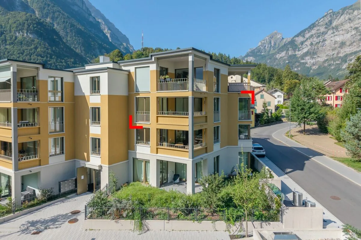 Premier occupation | Appartement 3.5 pièces dans le centre de Glarus