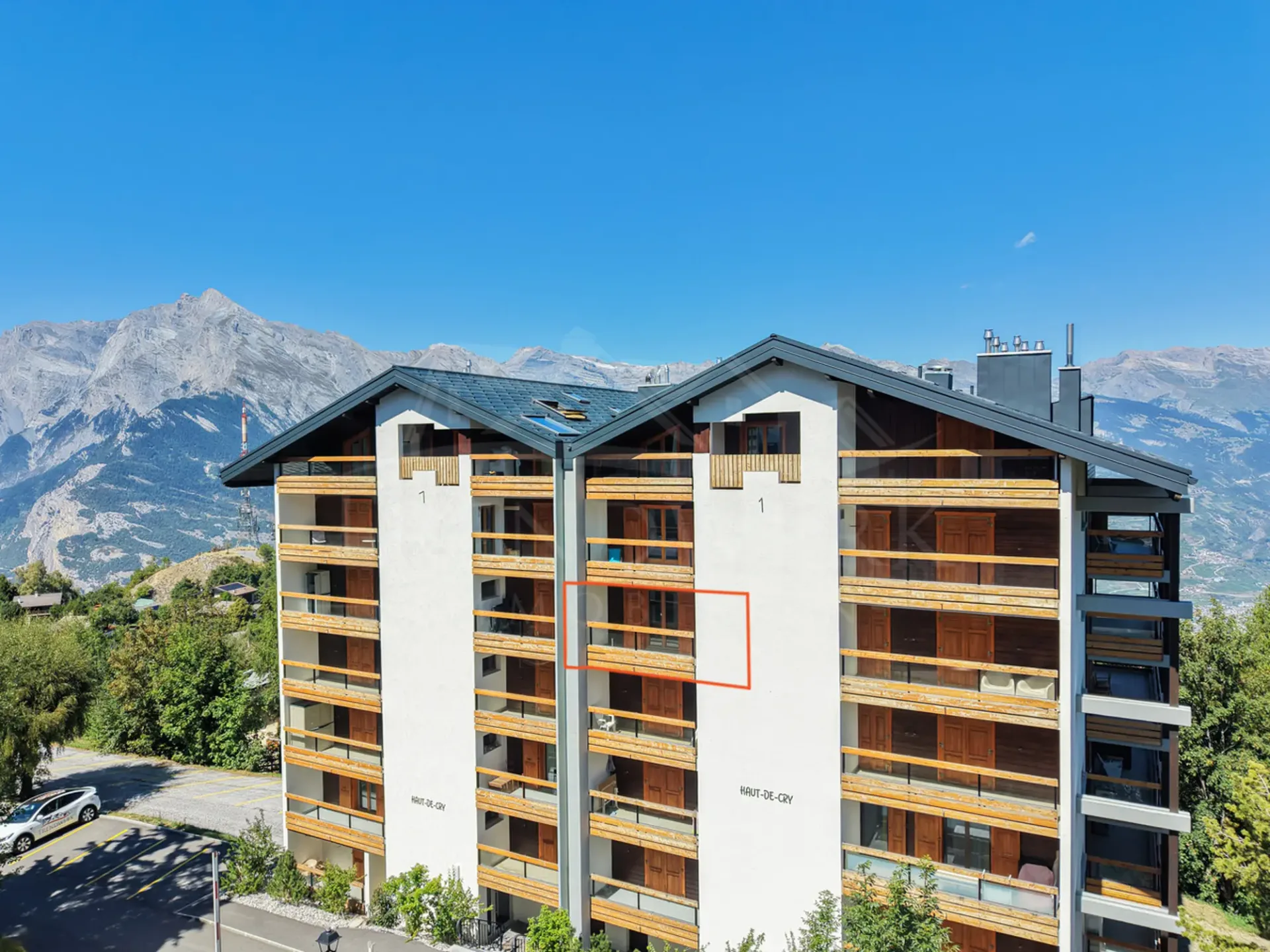 2-Zimmer-Ferienwohnung mit Bergpanorama in Haute-Nendaz