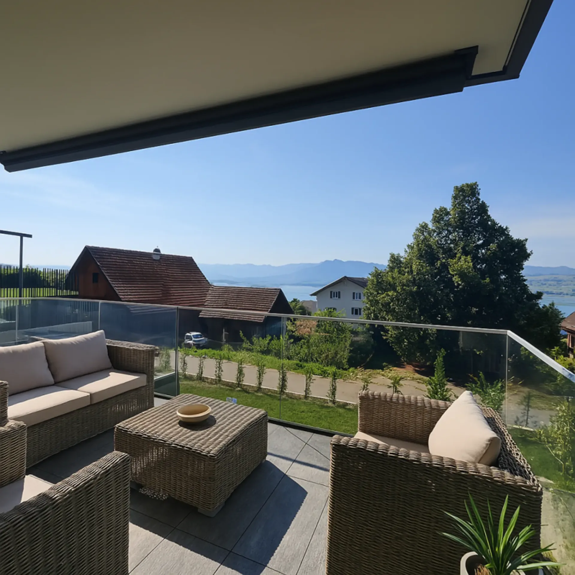 Magische Atmosphäre über dem Sempachersee