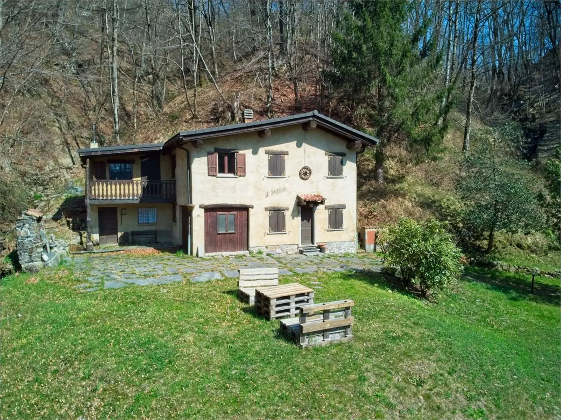 Märchenhaftes Rustico in Bogno (Val Colla-Lugano)