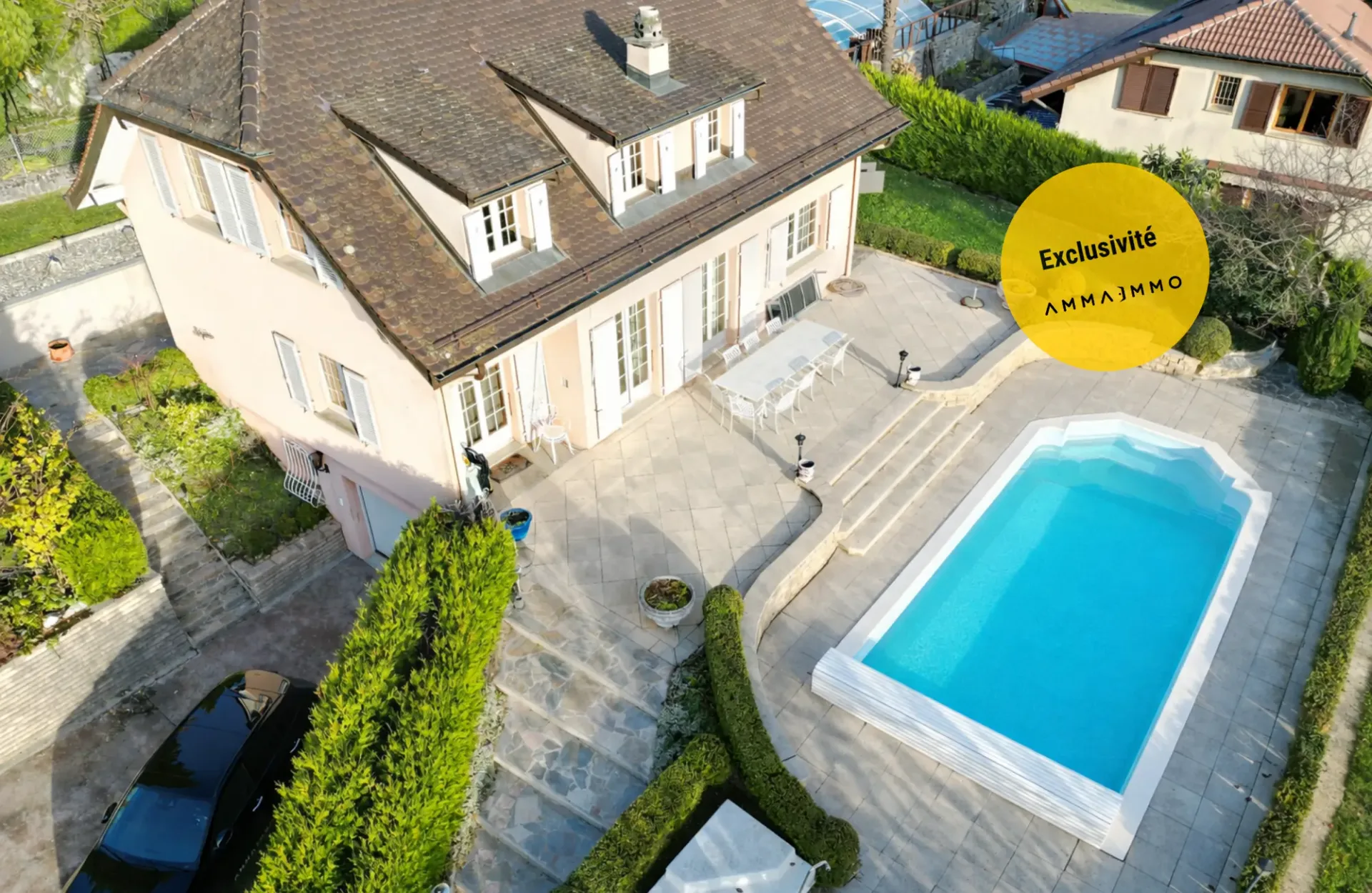 Villa indipendente con piscina nel cuore di un'oasi verde
