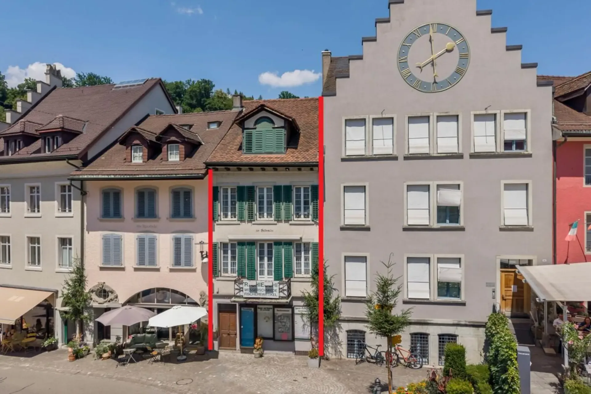 Historisches Altstadthaus mit grosszügigen Wohnflächen und Gewerbe/Verkaufsläche im Erdgeschoss