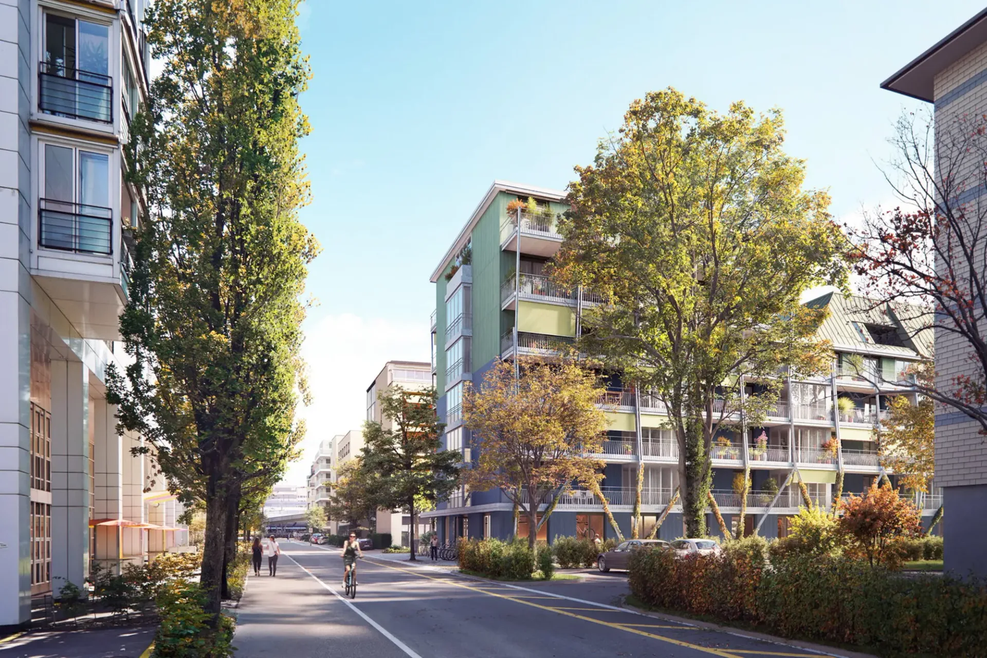 First-time occupancy | Living above the rooftops of Winterthur