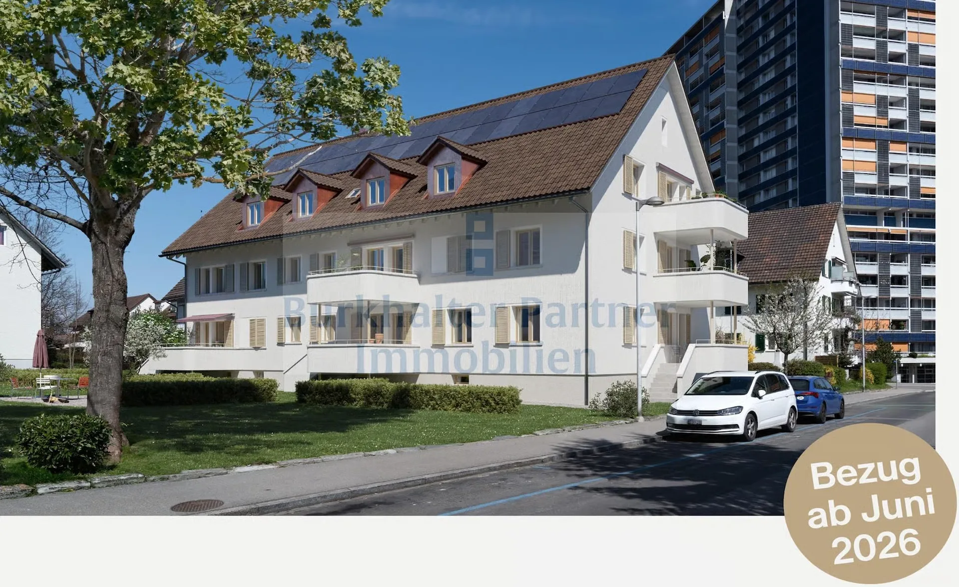 Freshly renovated, bright apartment with modern living comfort