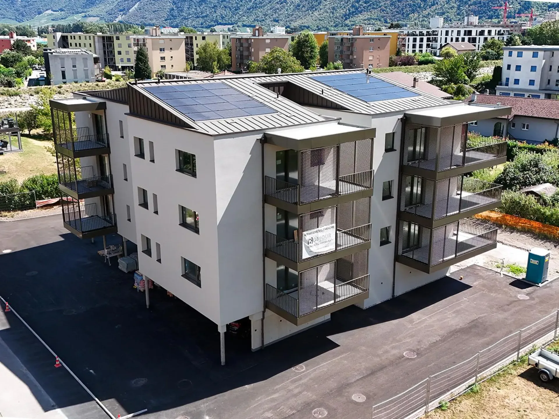 Sehr schönes 3.5-Zimmer-Wohnung zum Verkauf in Martigny - Bauarbeiten im Gange